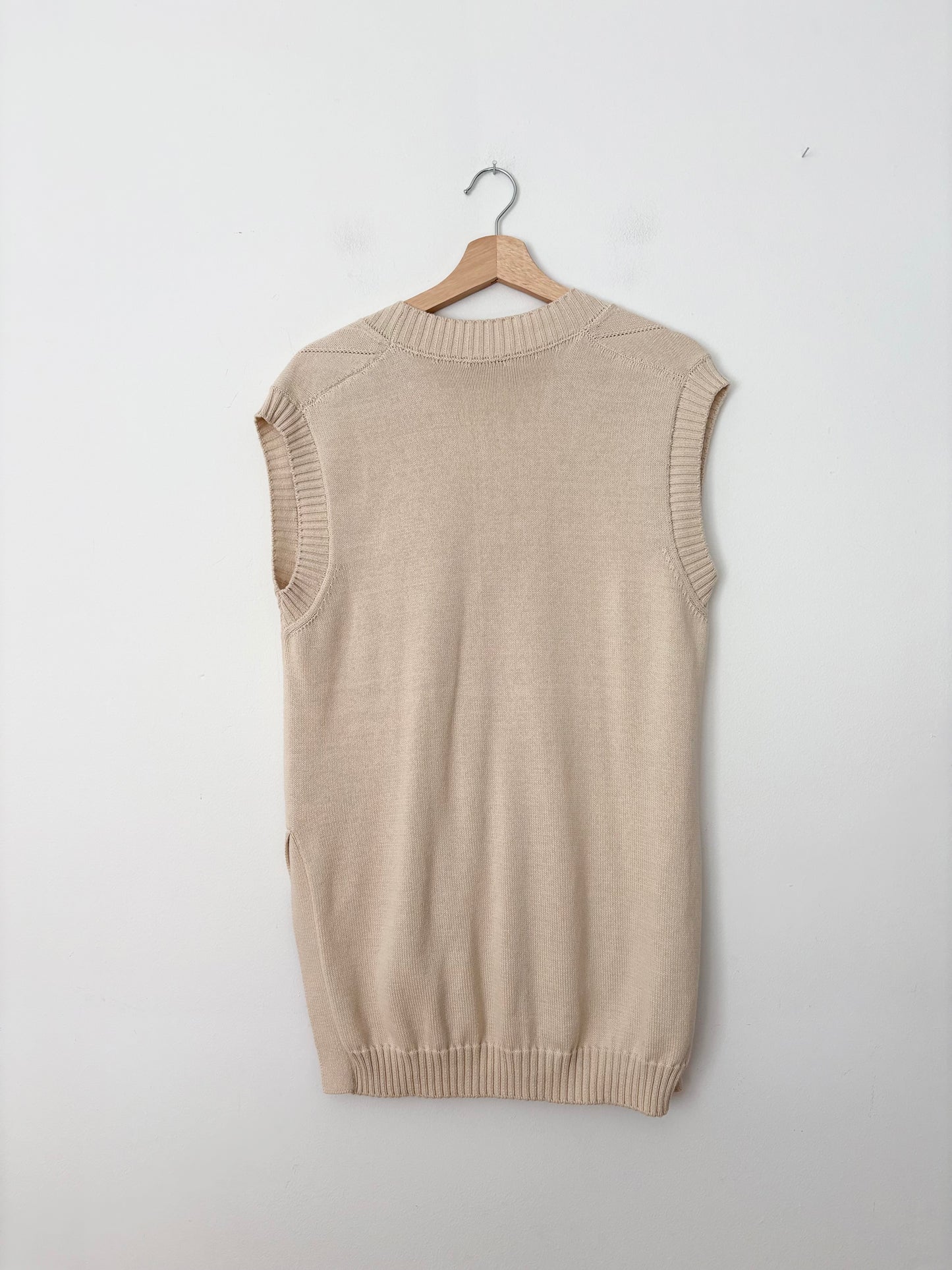 Aspesi cotton sleeveless sweater vest M/L