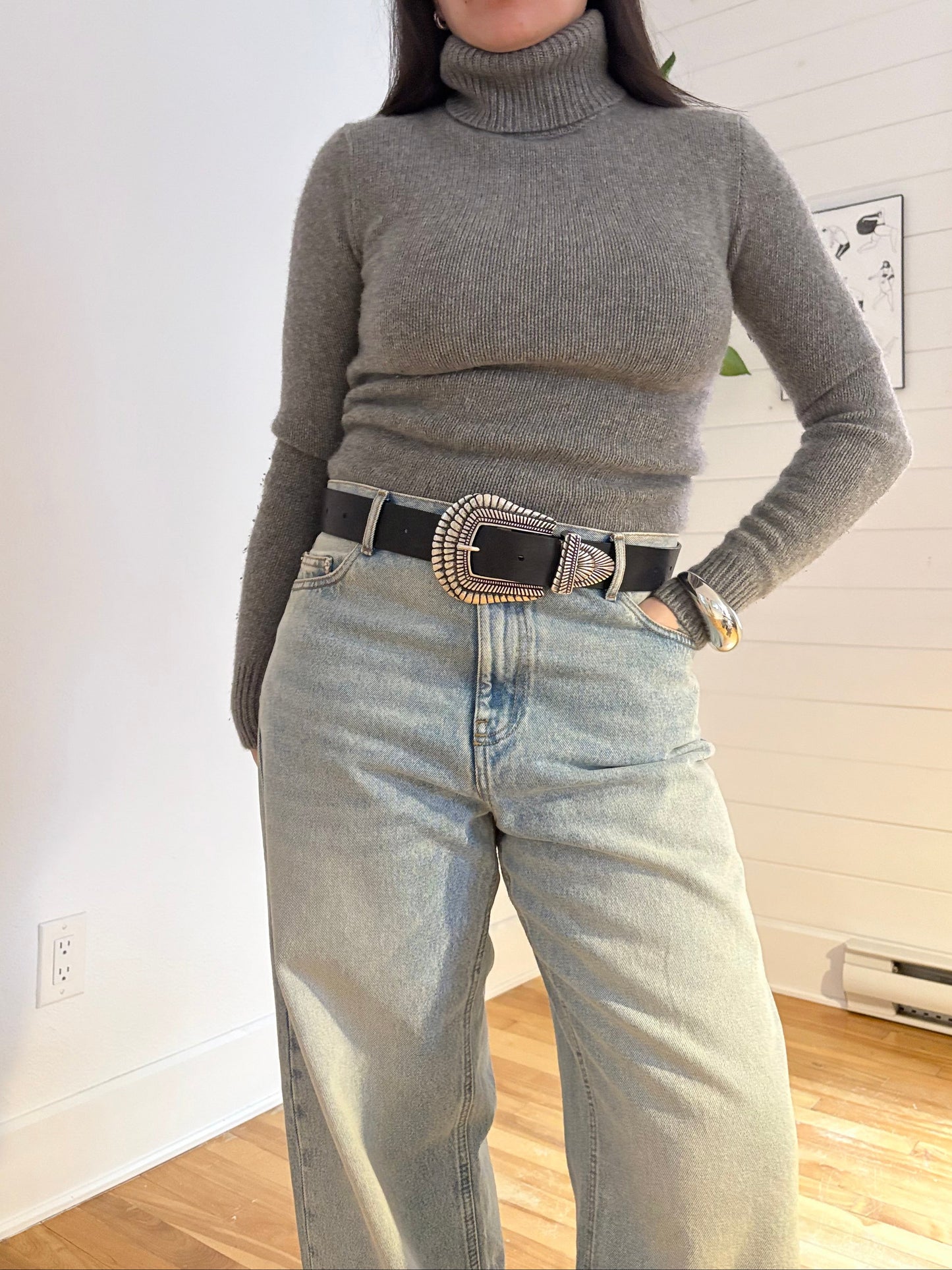 Ralph Lauren cashmere turtleneck sweater XS/S
