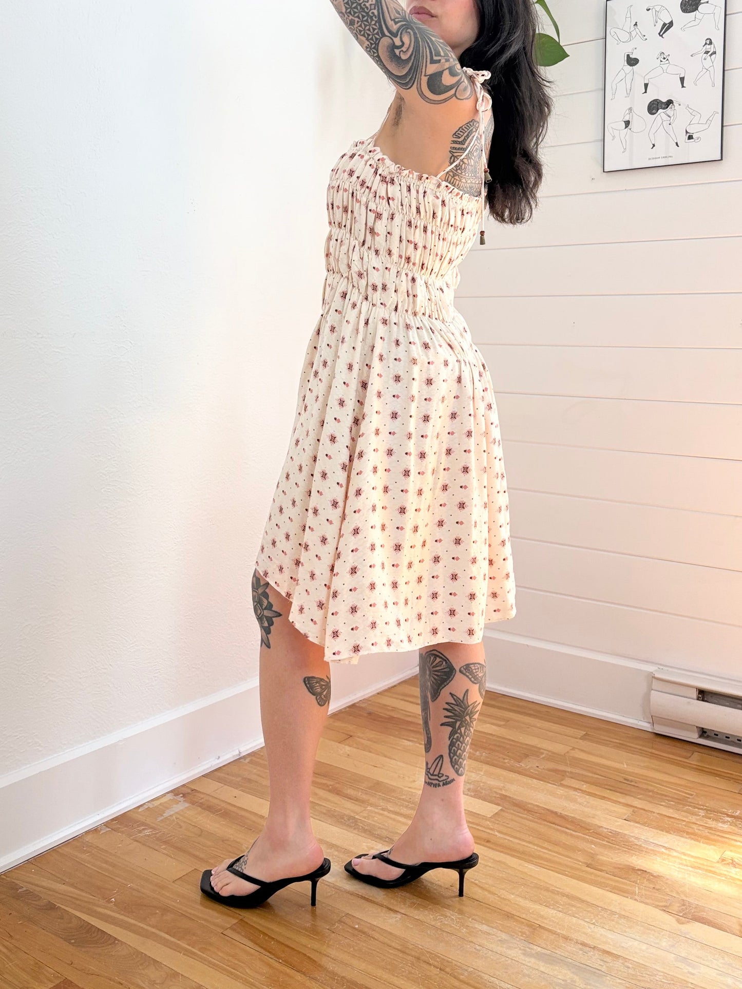 Free People clementina mini dress XS-M
