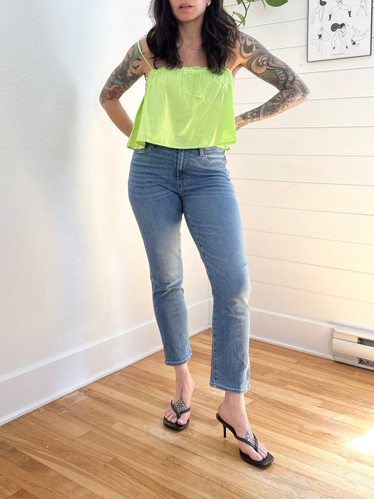 Paige hoxton slim crop jeans W28