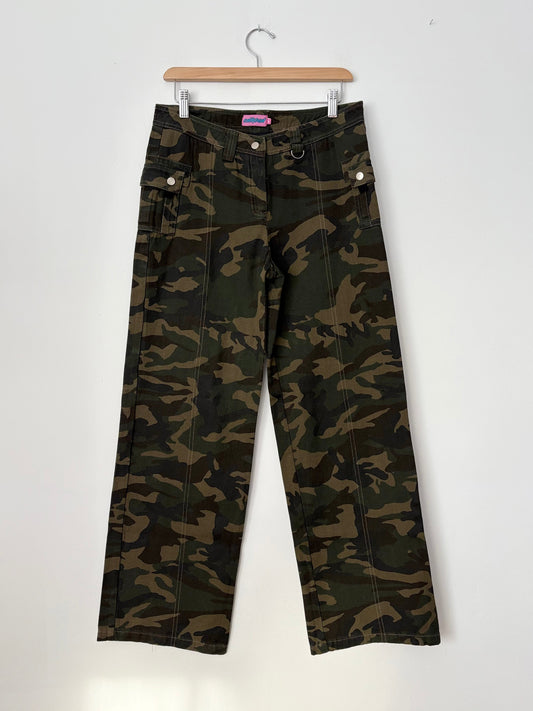 Pantalon cargo taille basse Edikted Aya, taille M