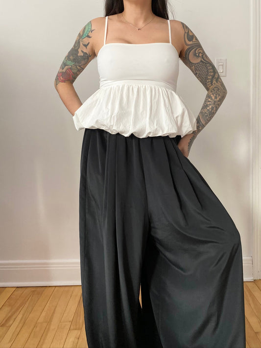 All in favor peplum bubble top Small