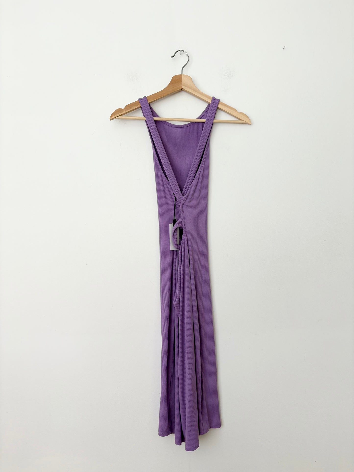 ASTR the label Rio ribbed cut out mini dress Medium