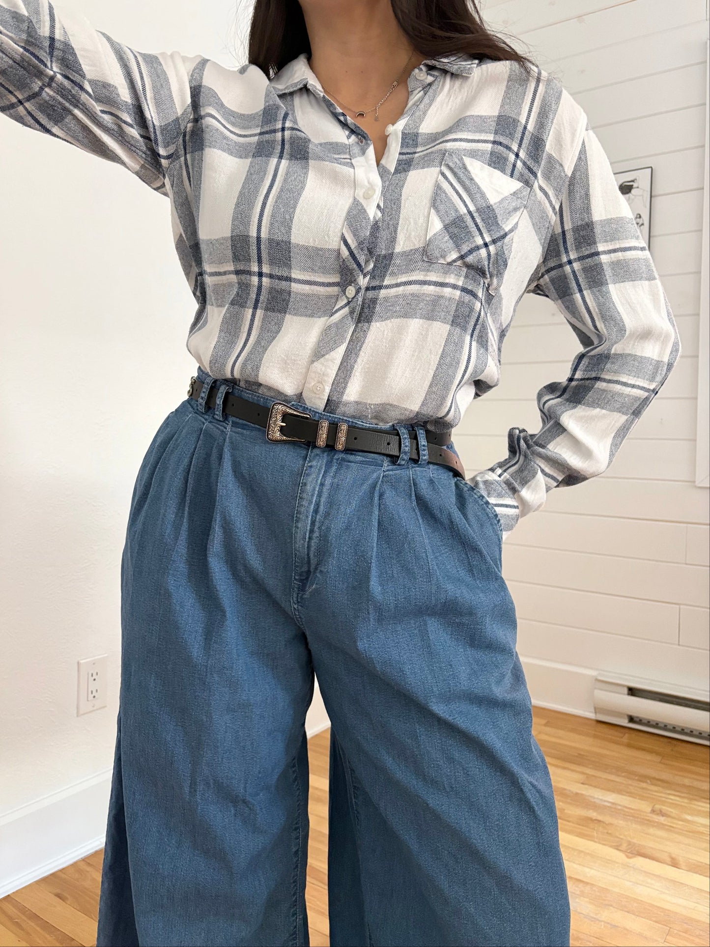 Chemise Rails Hunter à carreaux, taille L