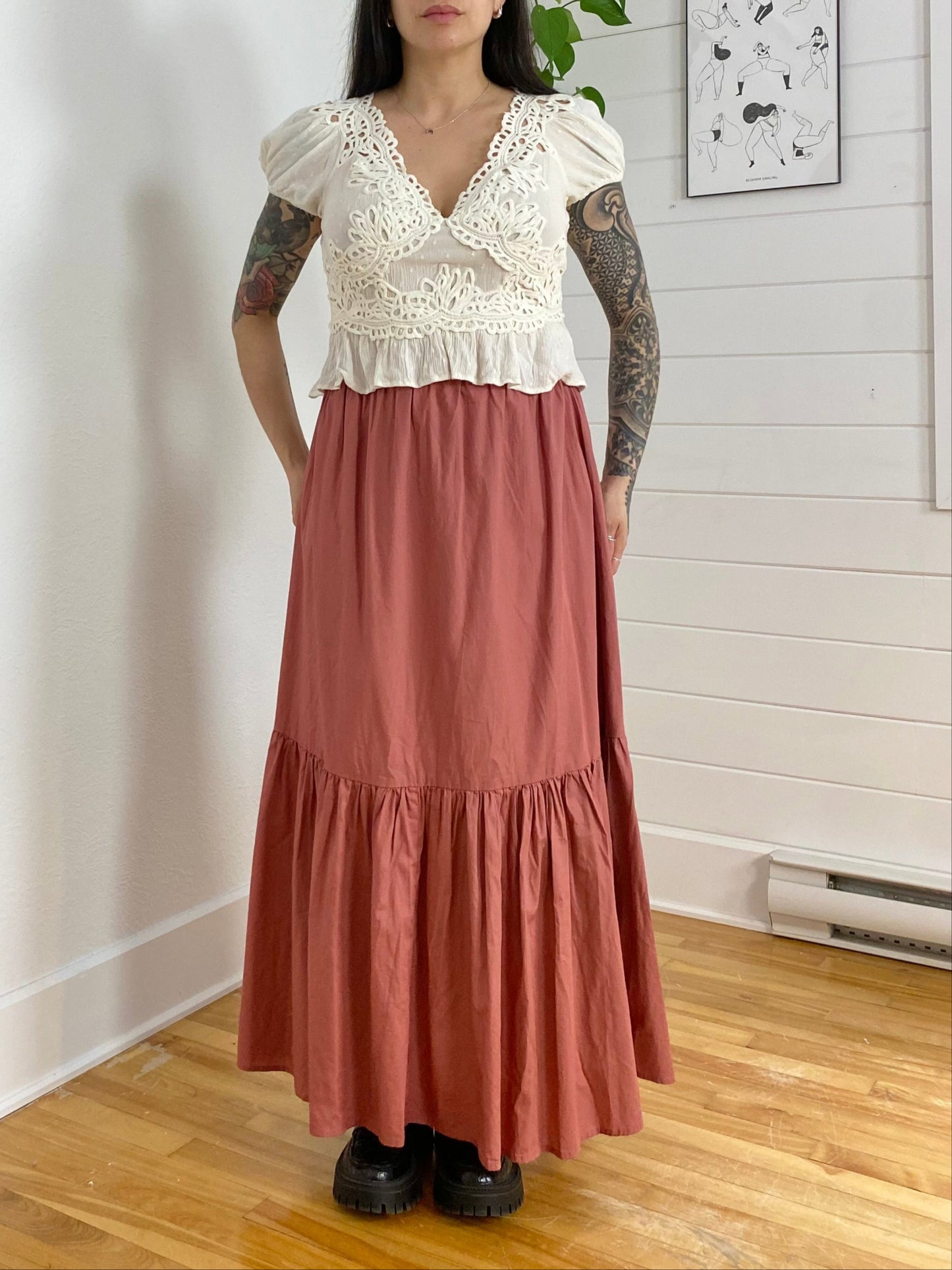 Chemisier Sweet roses Free People Medium