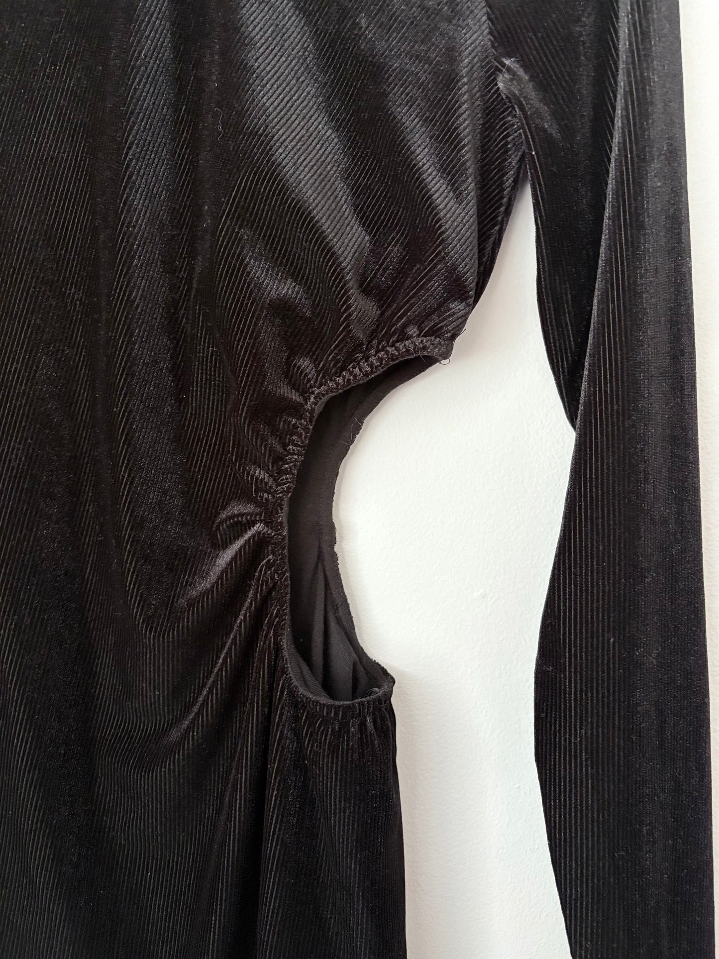 Robe en velours lorin découpée AFRM XS