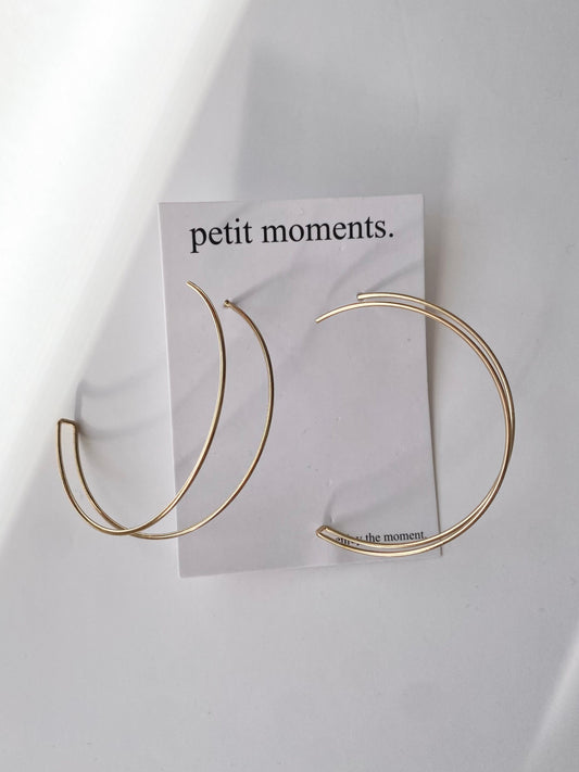 Petits moments double skinny hoop