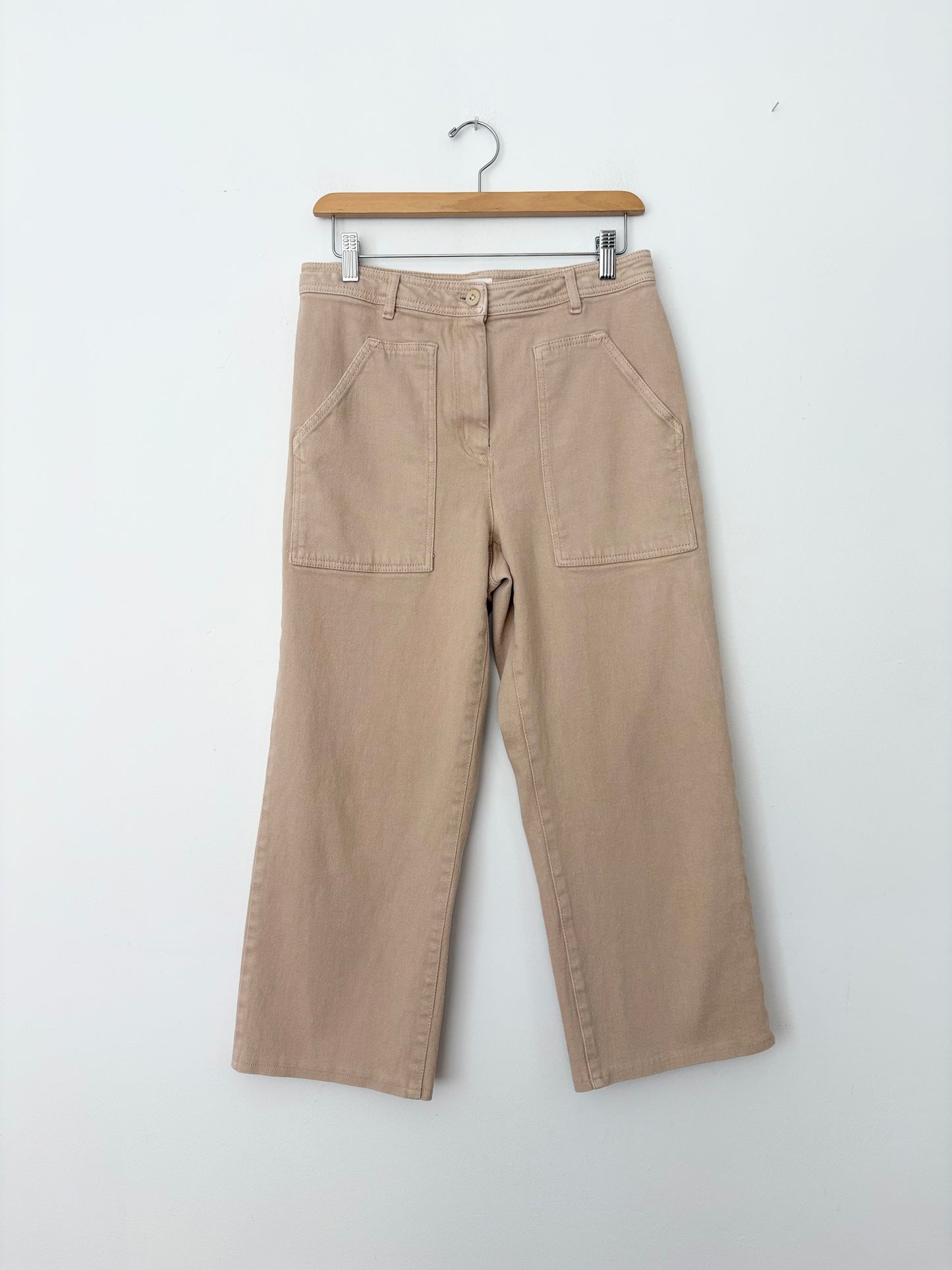 Wilfred modern utility pants in beige W28