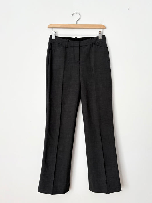 Pantalon droit en laine mélangée Theory, taille XS