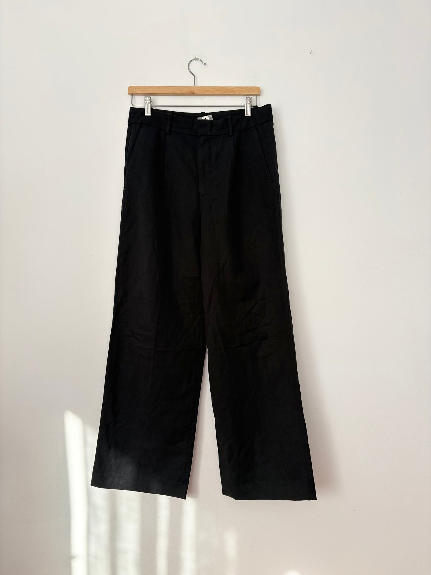 Pantalon droit ample Madewell, taille moyenne