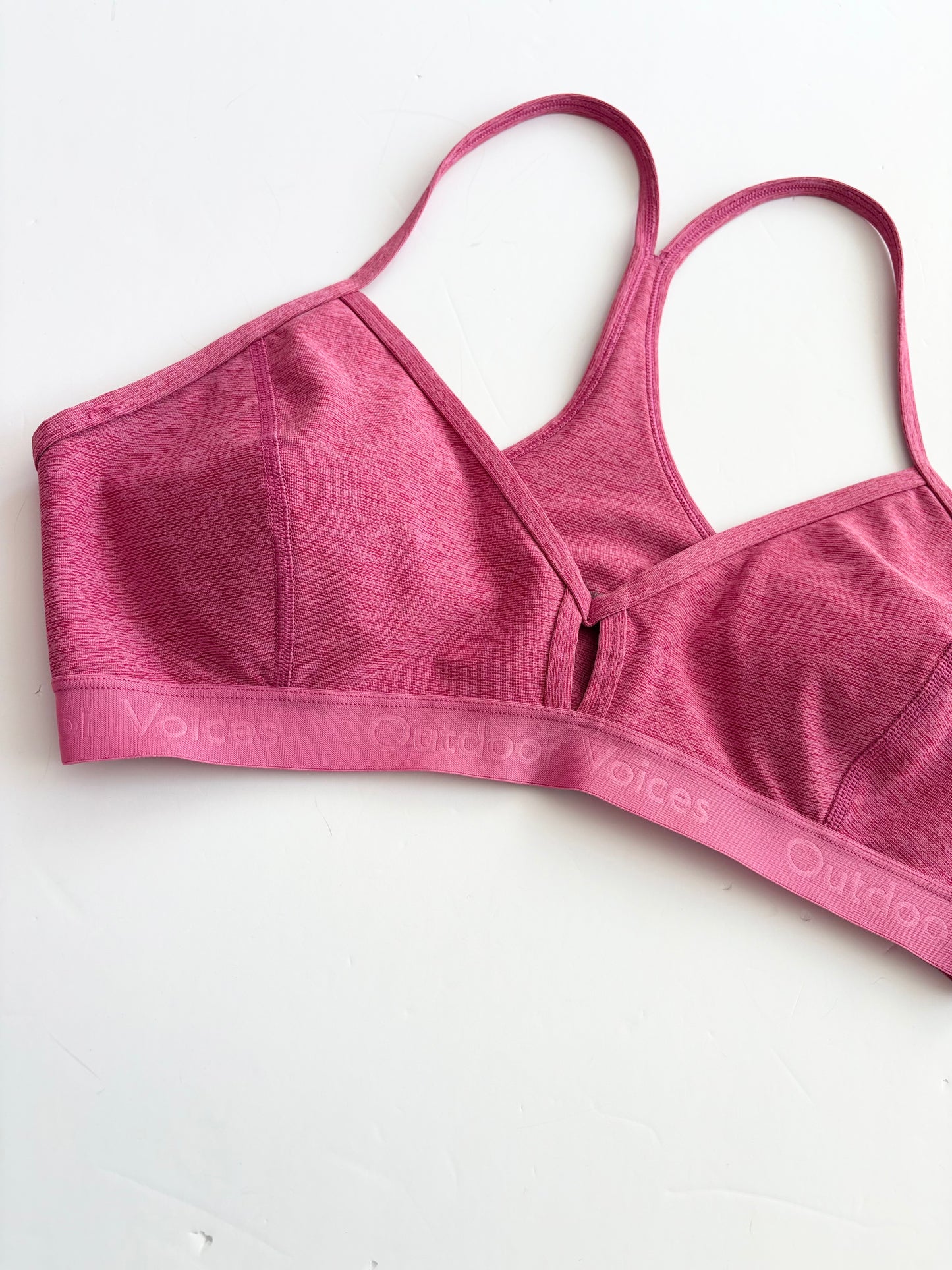 Soutien-gorge de sport Outdoor Voices Steeplechase à faible impact, taille L