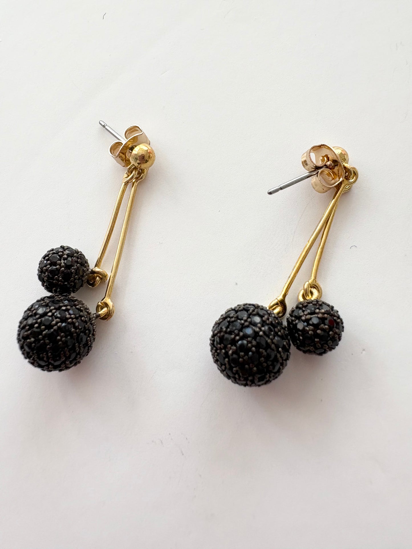 Noir NYC Martina dangle earrings