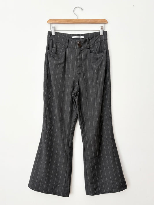 Orseund Iris wool stripe flare pants W26