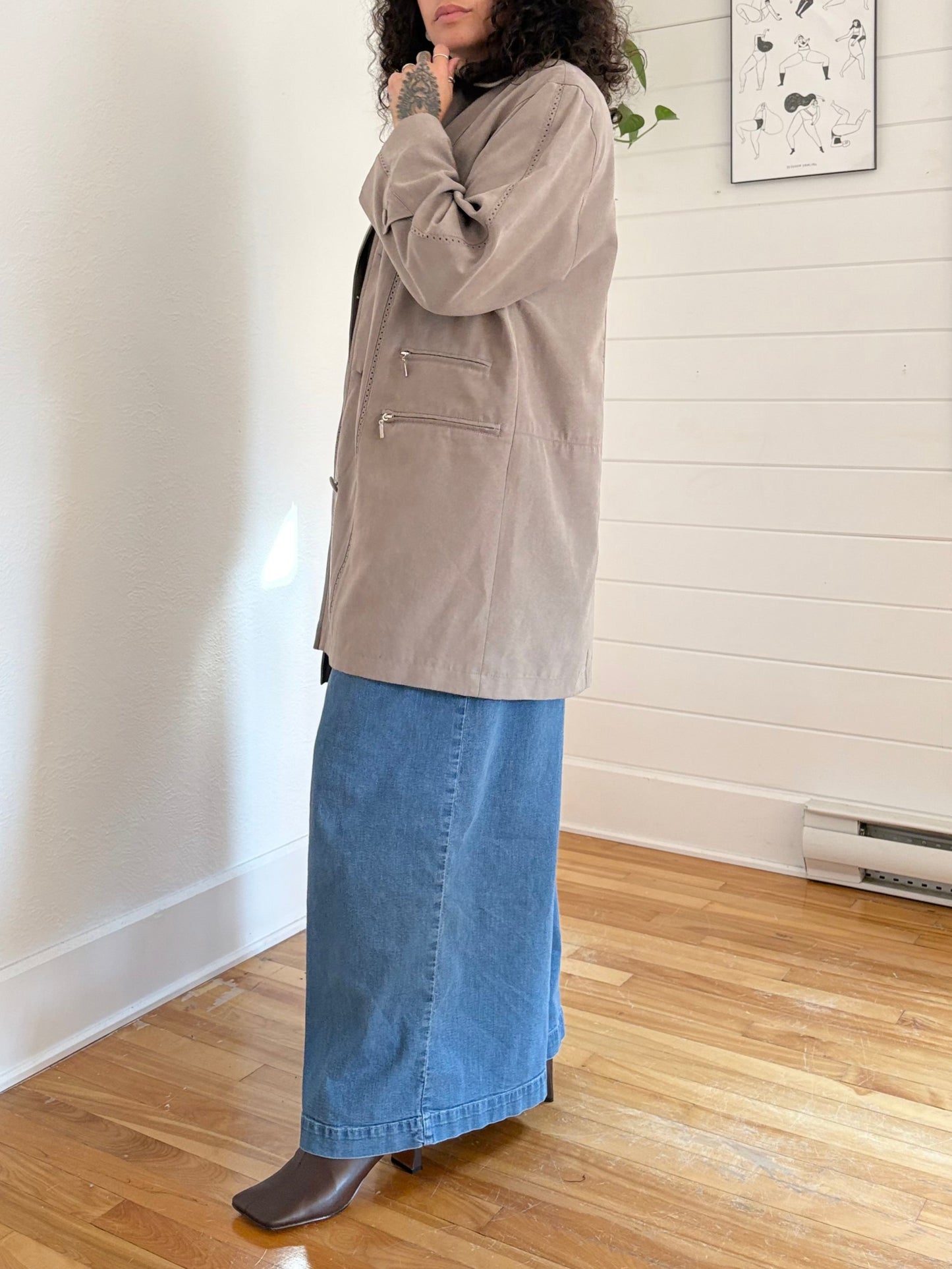 Vintage trench coat M/L