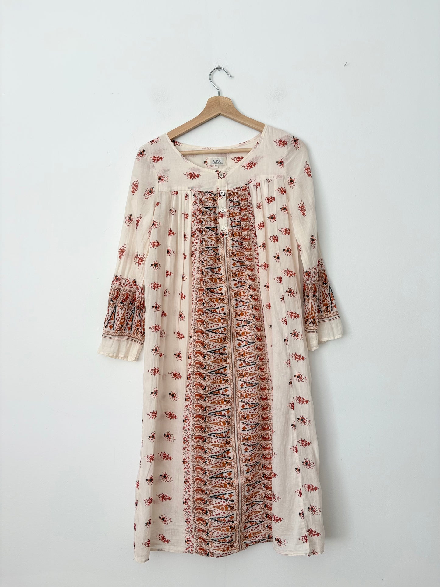 A.P.C printed kaftan Medium