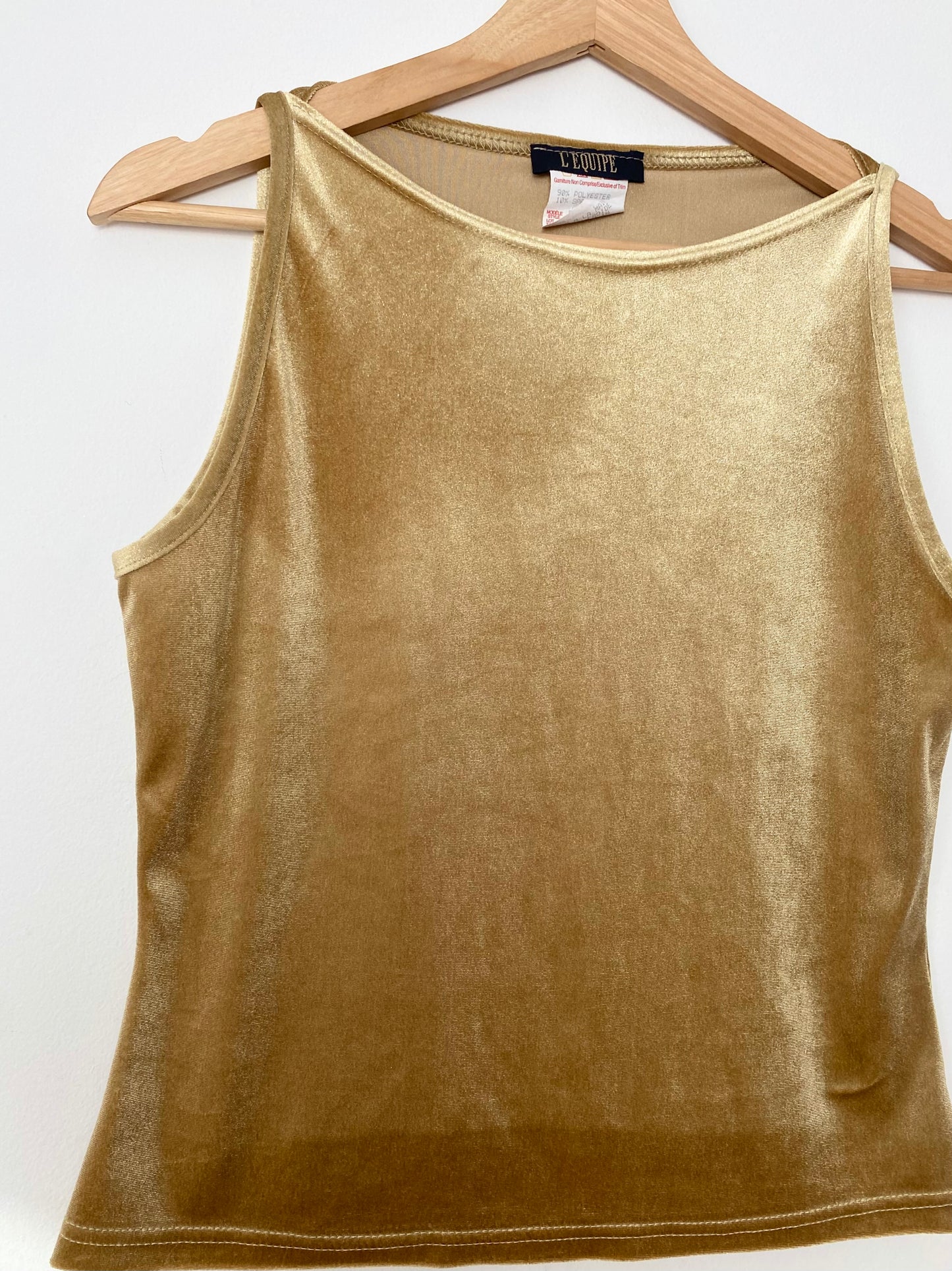 Camisole en velours vintage Small