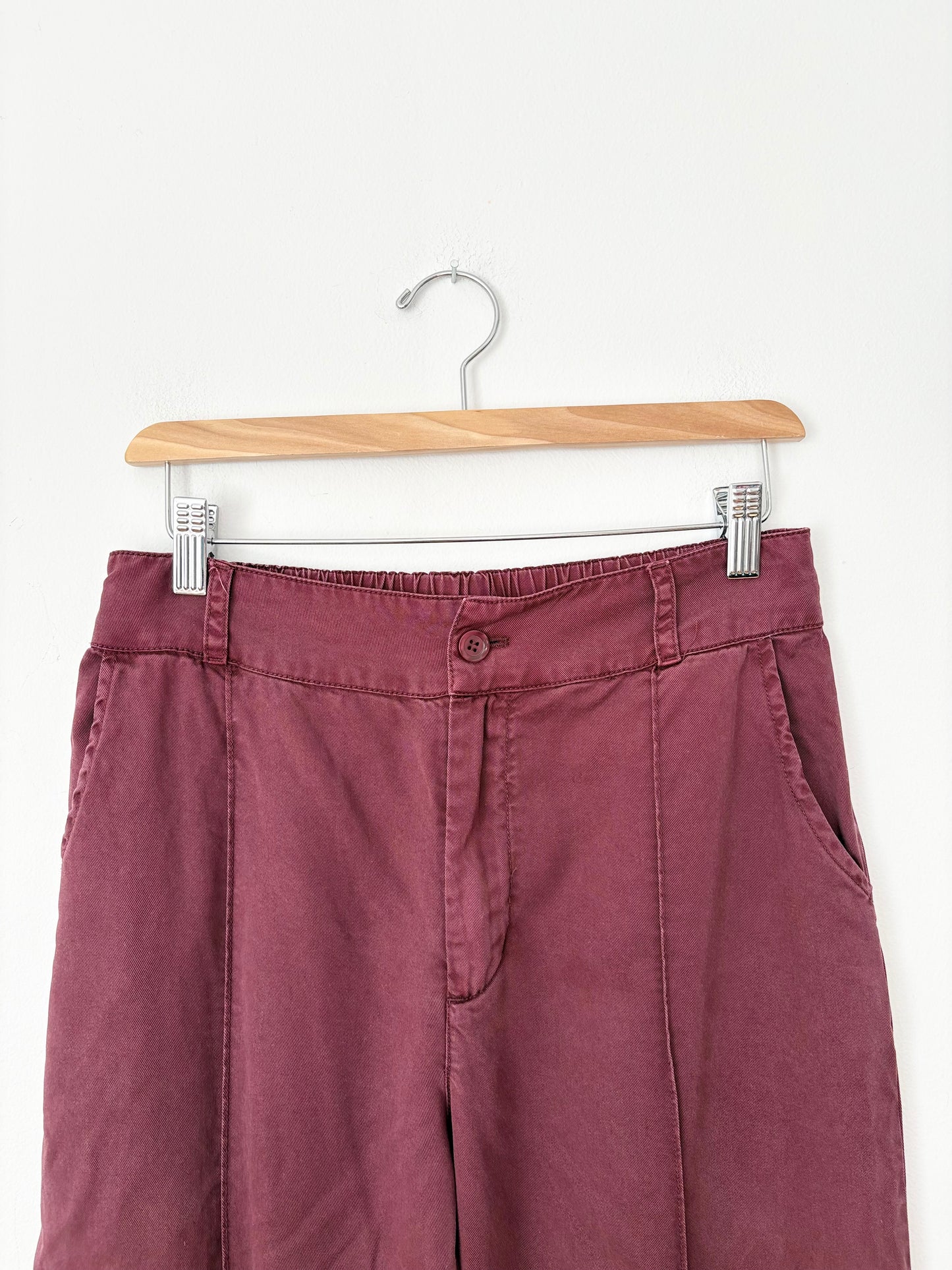 Pantalon large en tencel YFB, taille M