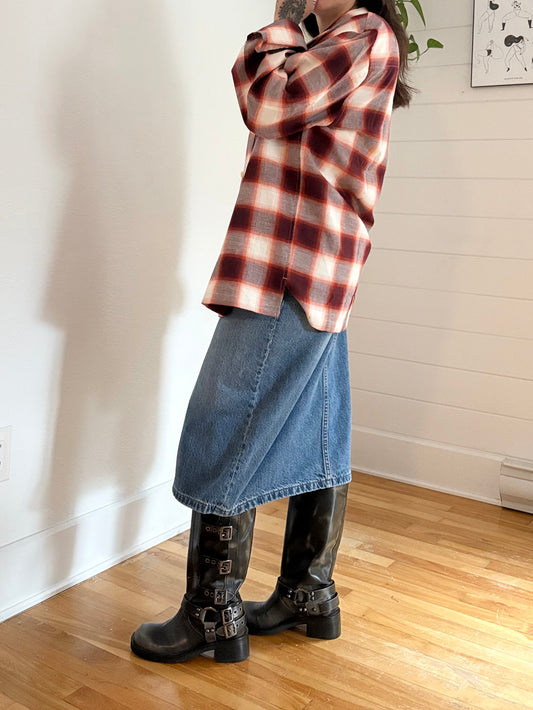 Denim Forum the 90s Halle skirt W28/29