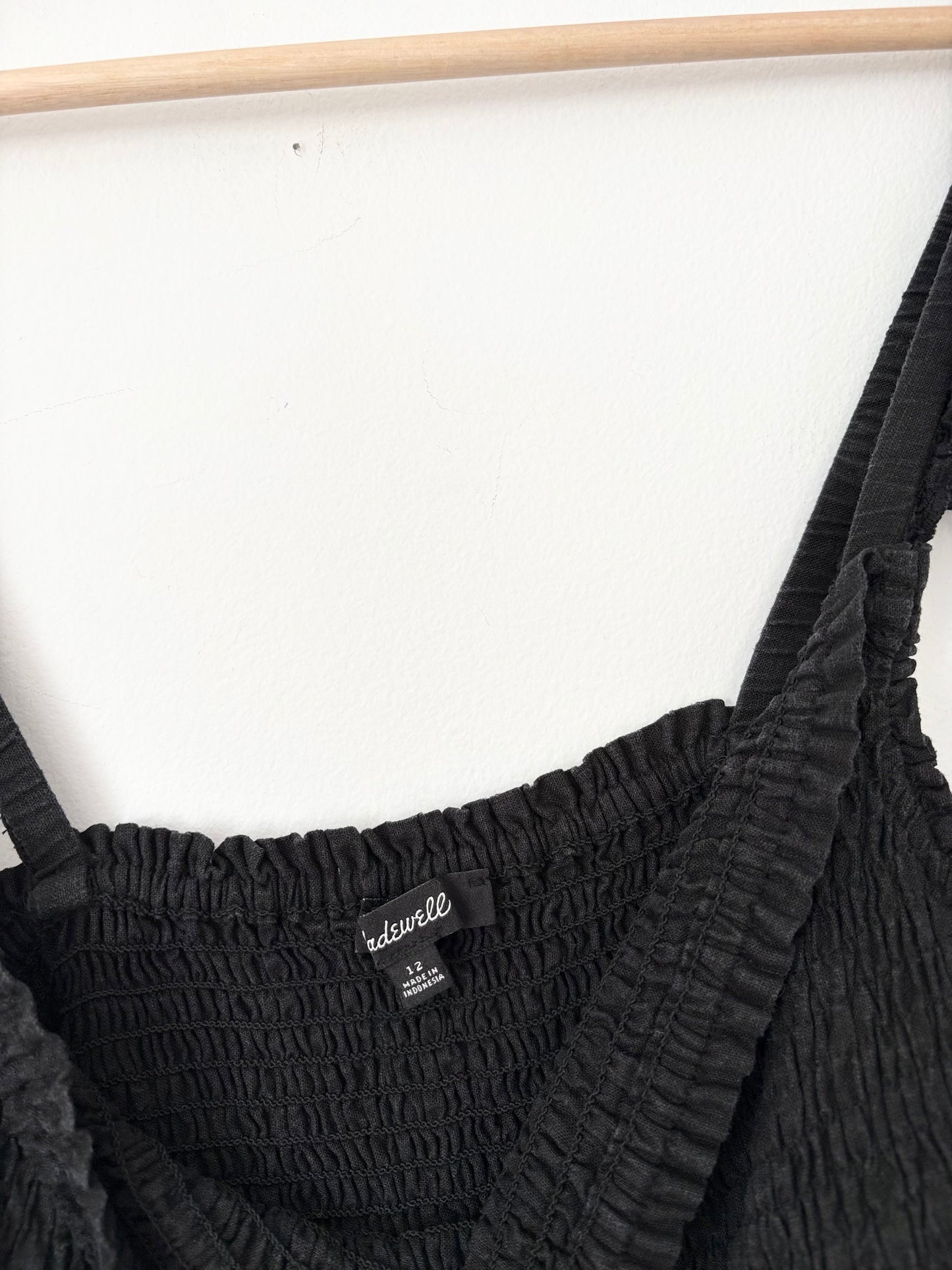Madewell Linen blend Lucy top Large