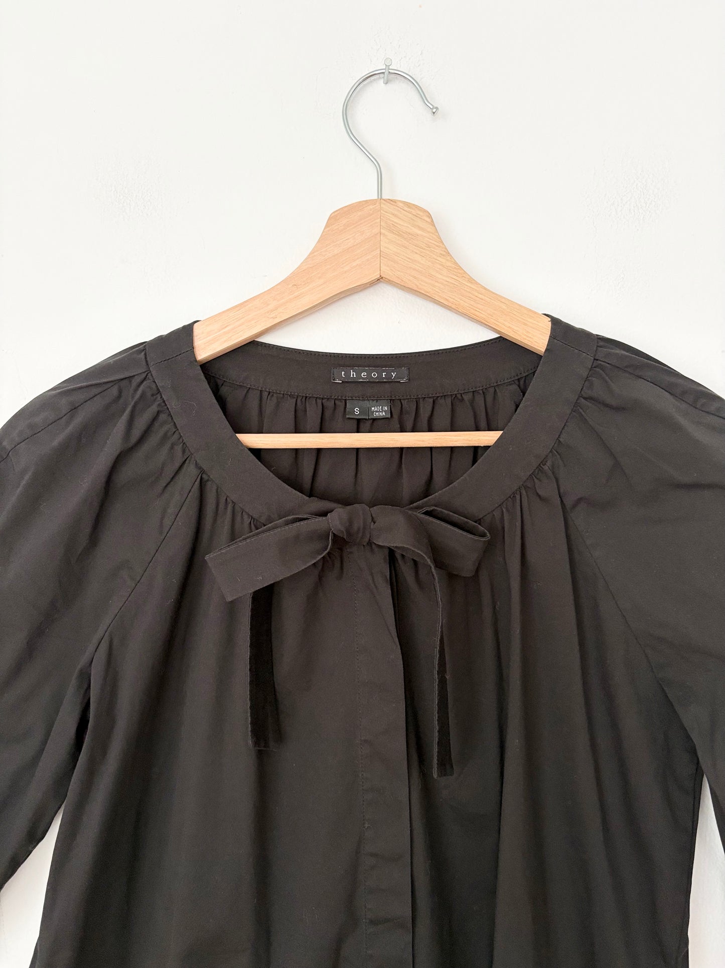 Chemisier Marist à manches courtes et col cravate, taille S