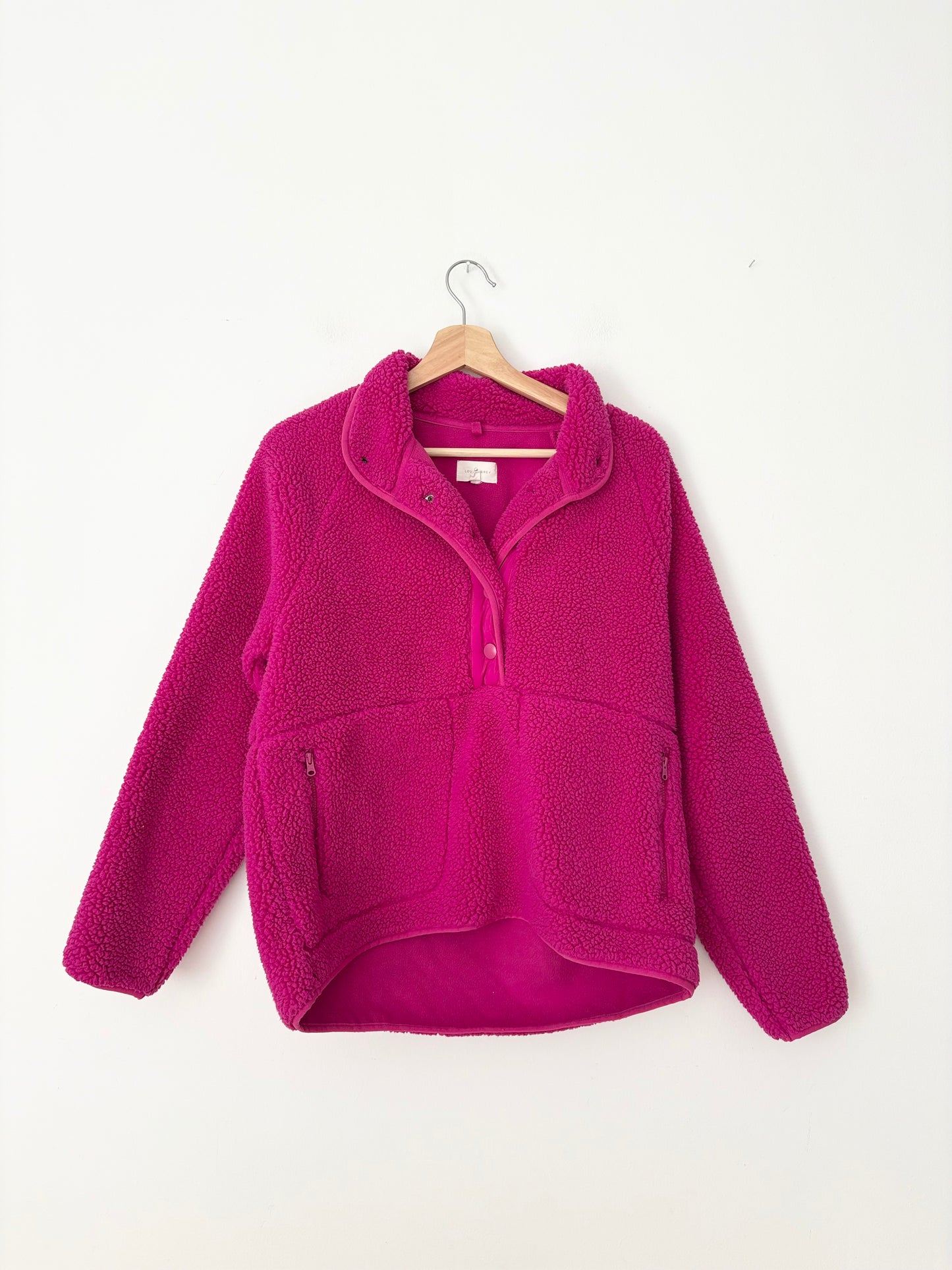 Lou & Grey cozy up sherpa jacket Small