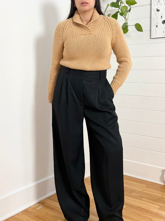 Pull Marc Jacobs Y2K en cachemire à col châle, taille S