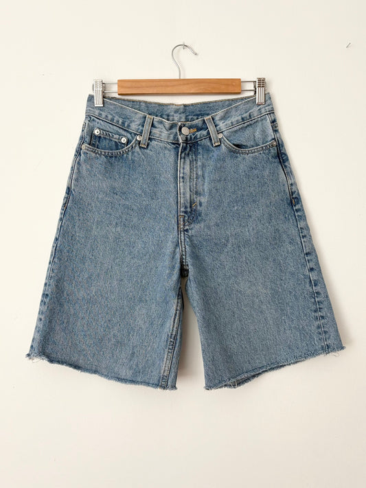 Weekday denim bermuda shorts W25/26