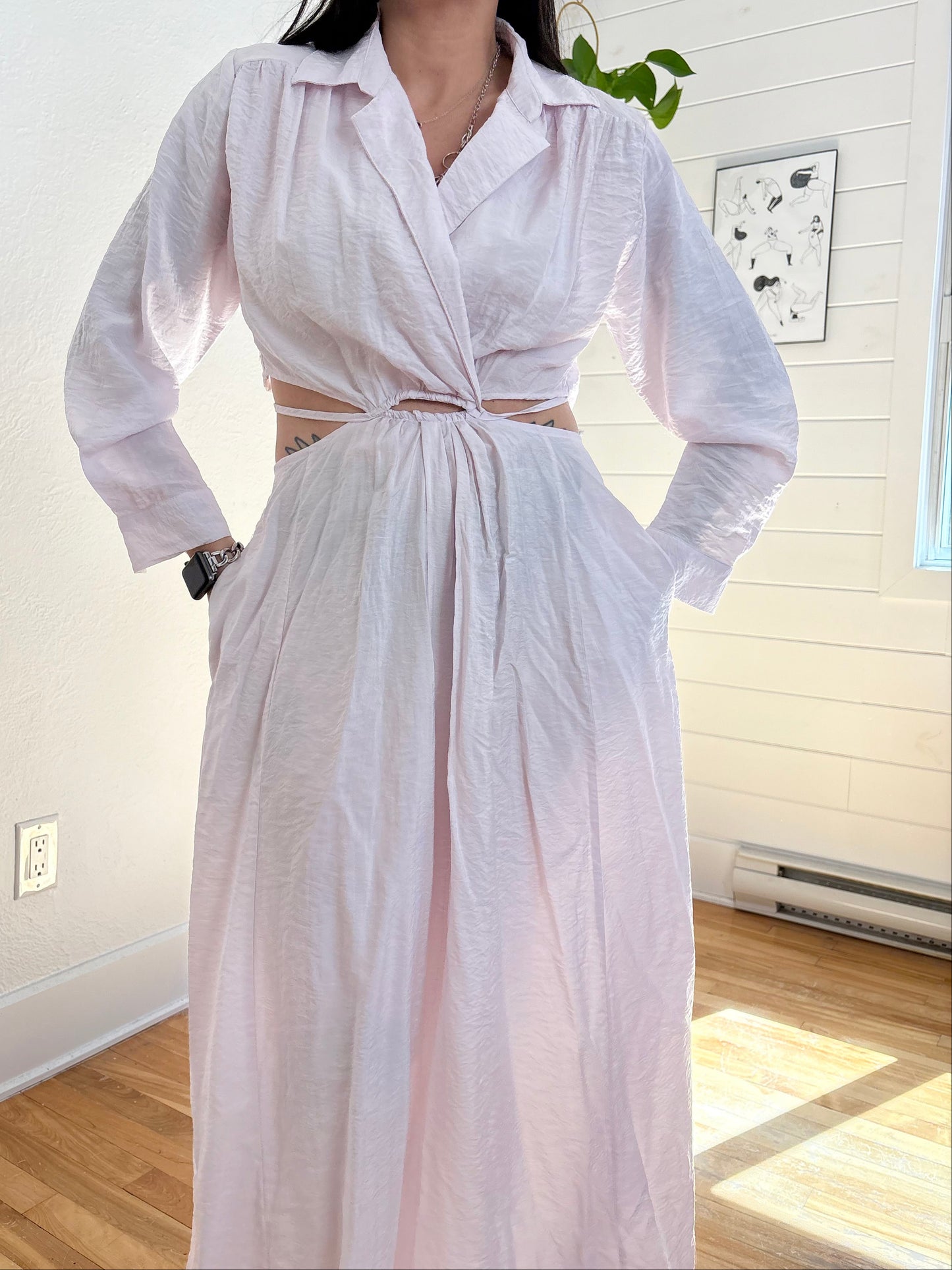 YFB Derby cut out maxi dress Medium