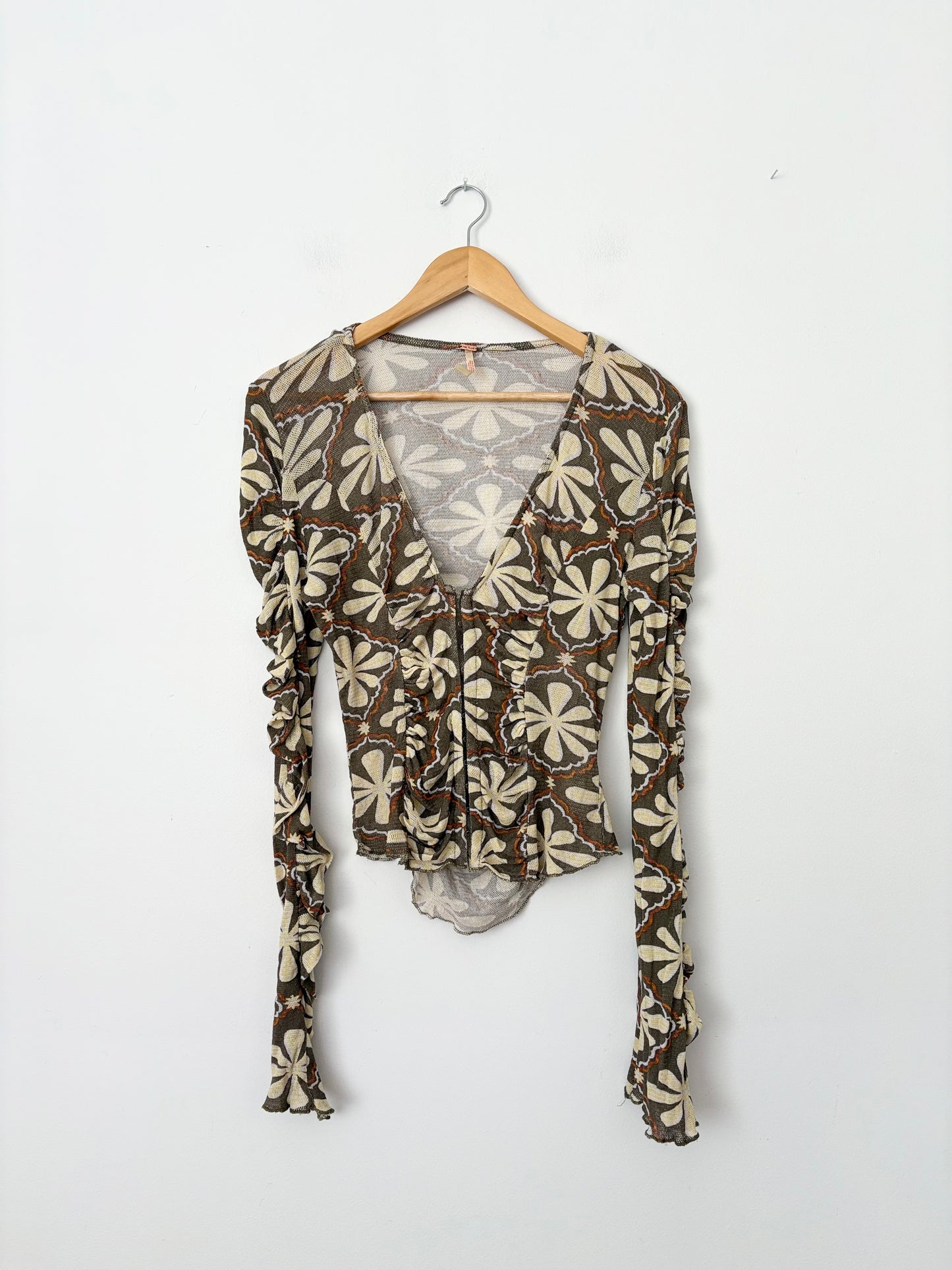 Peuples libres à travers le sommet de la prairie Petit