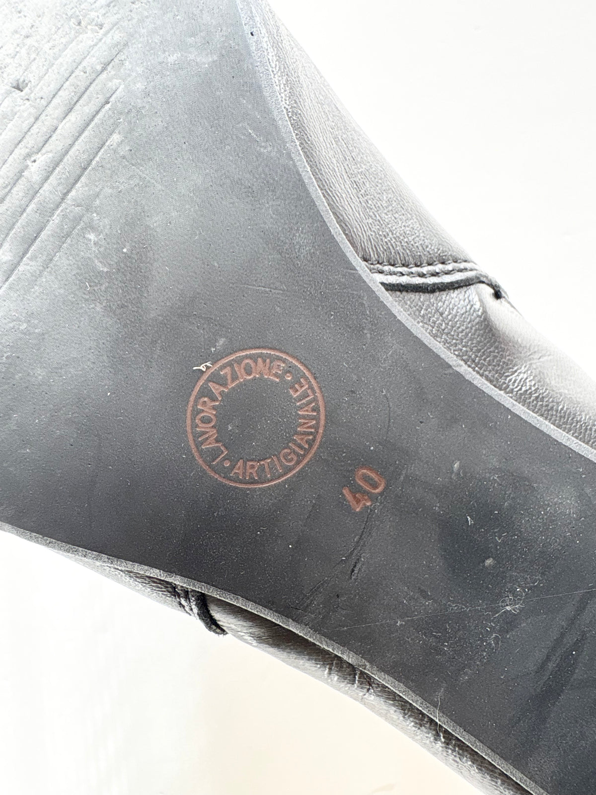 Lavorazione Artigiana leather ankle boots US9