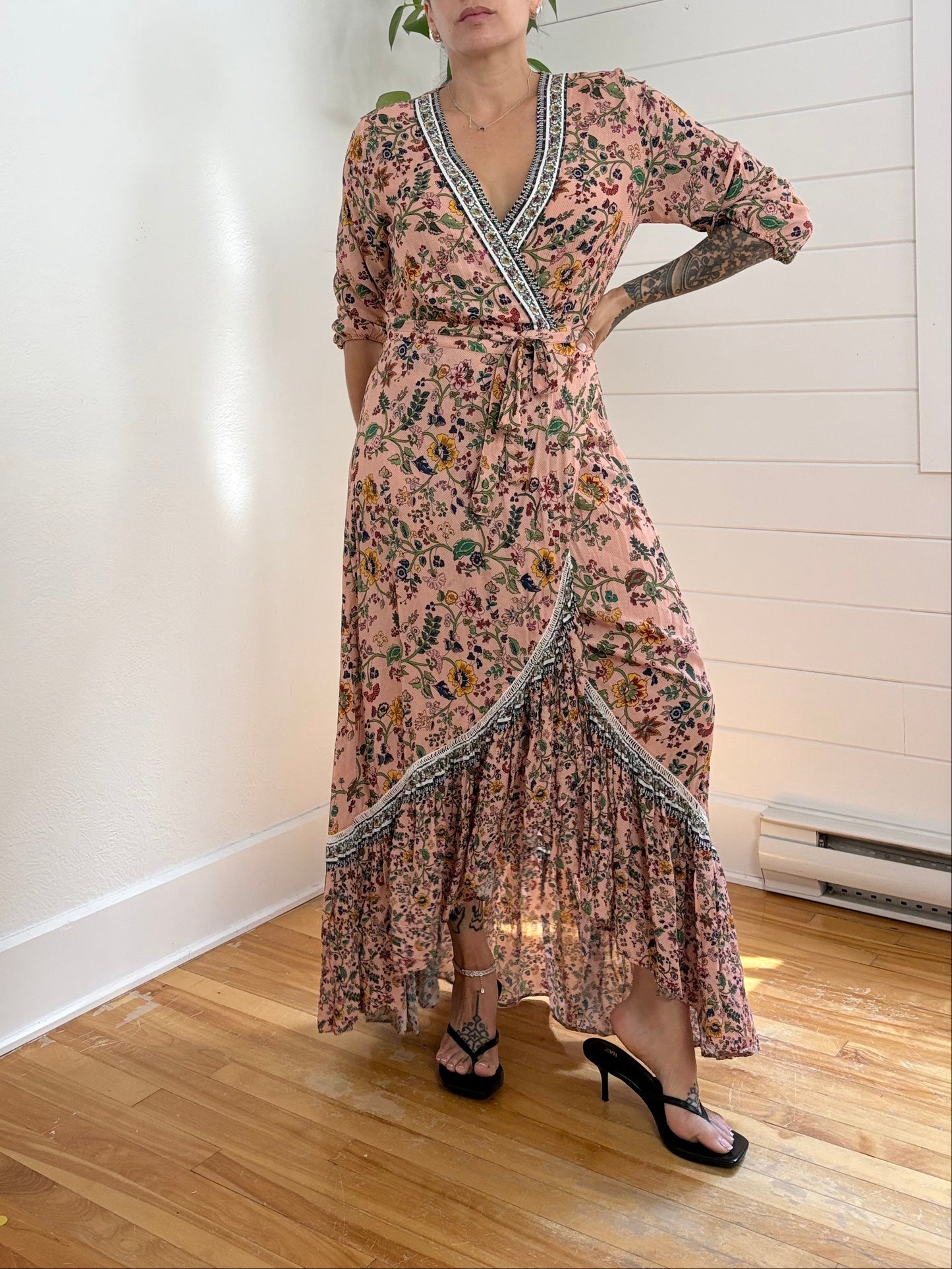 Robe portefeuille Farm Rio Clara M/L