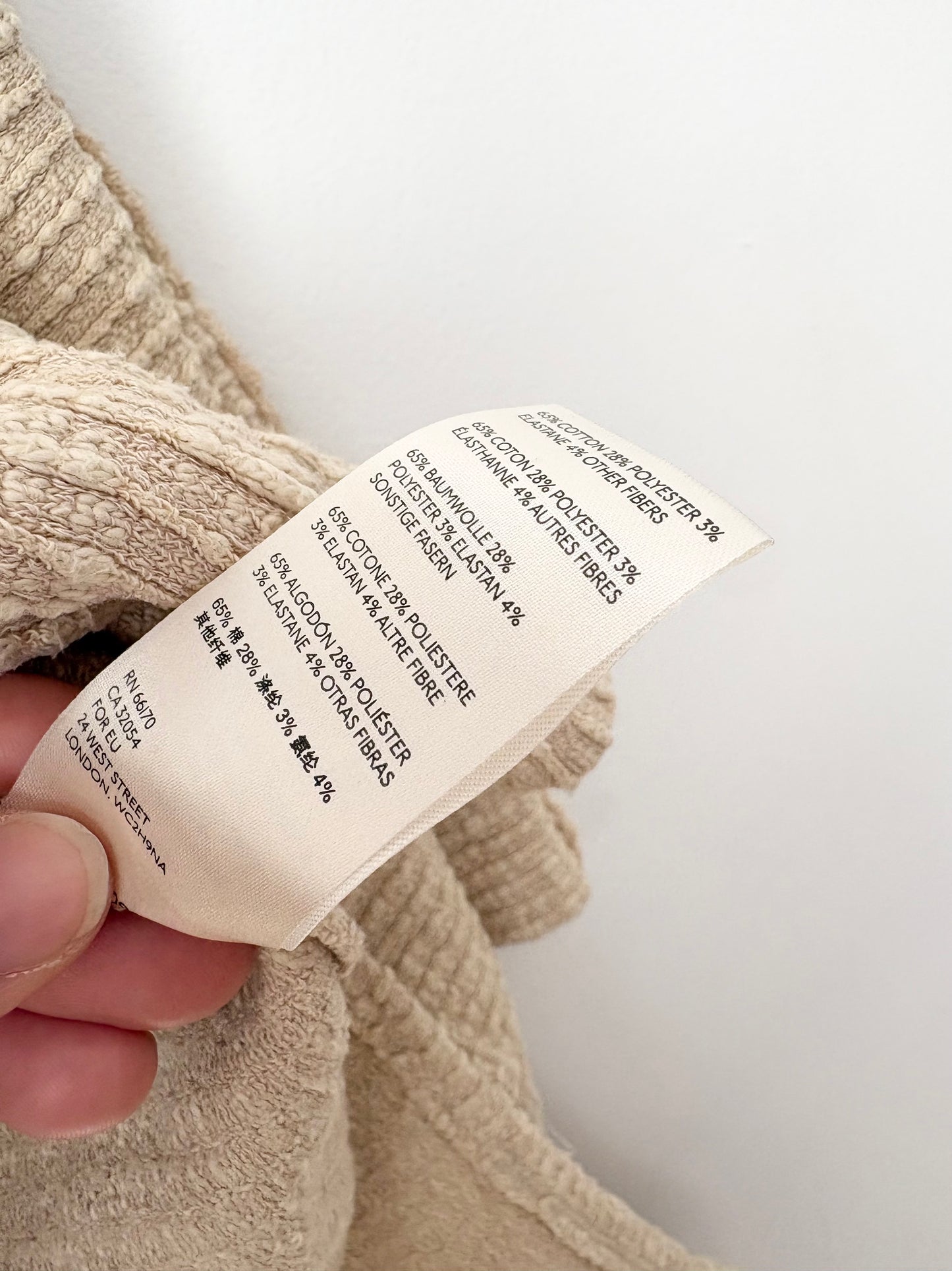 Pull côtelé Free People, tailles XS à L