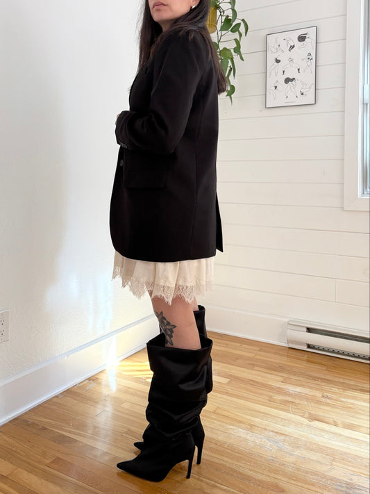 Blazer oversize Zara avec poches Medium