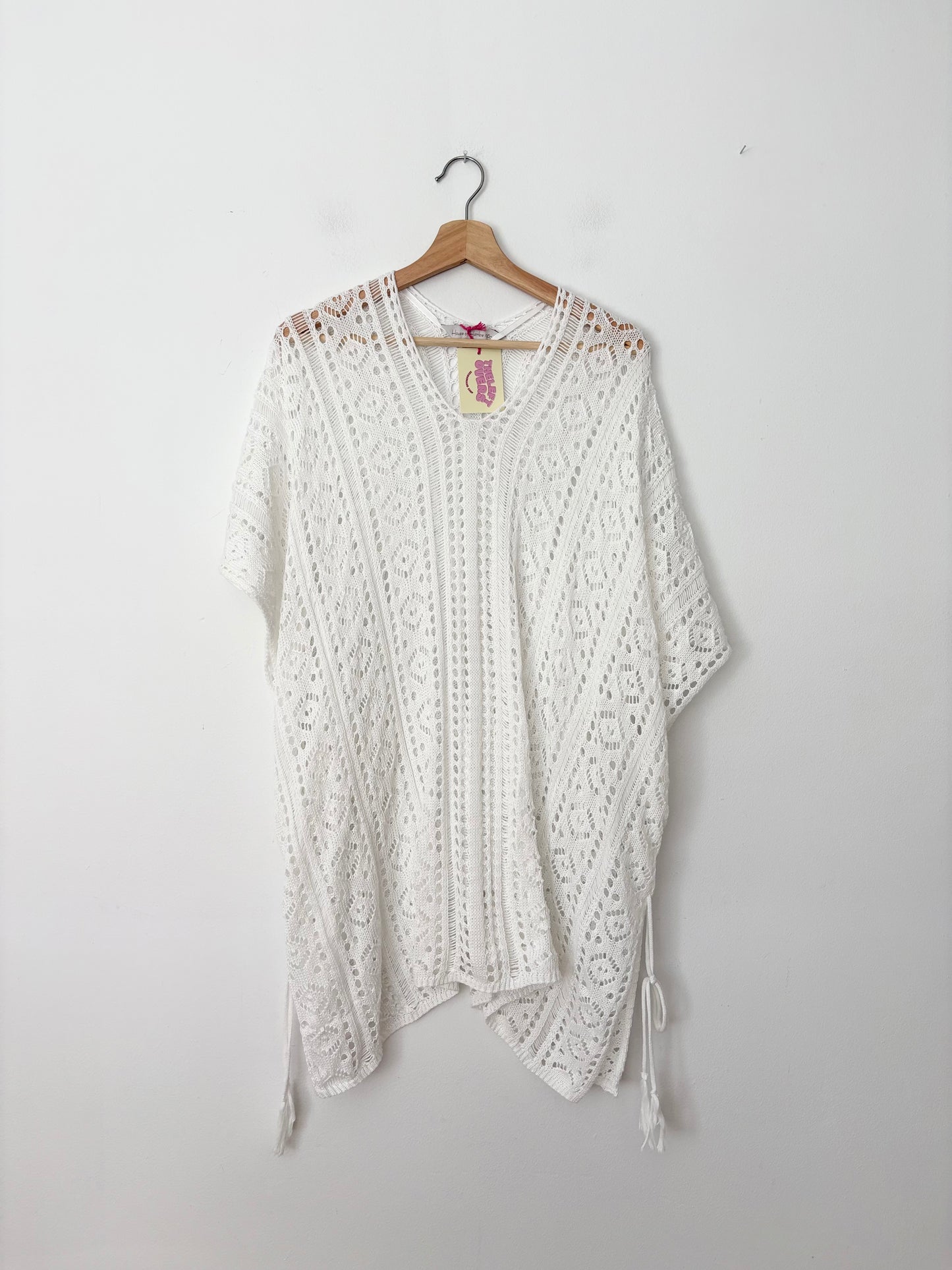 House of Harlow open knit cover up O/S