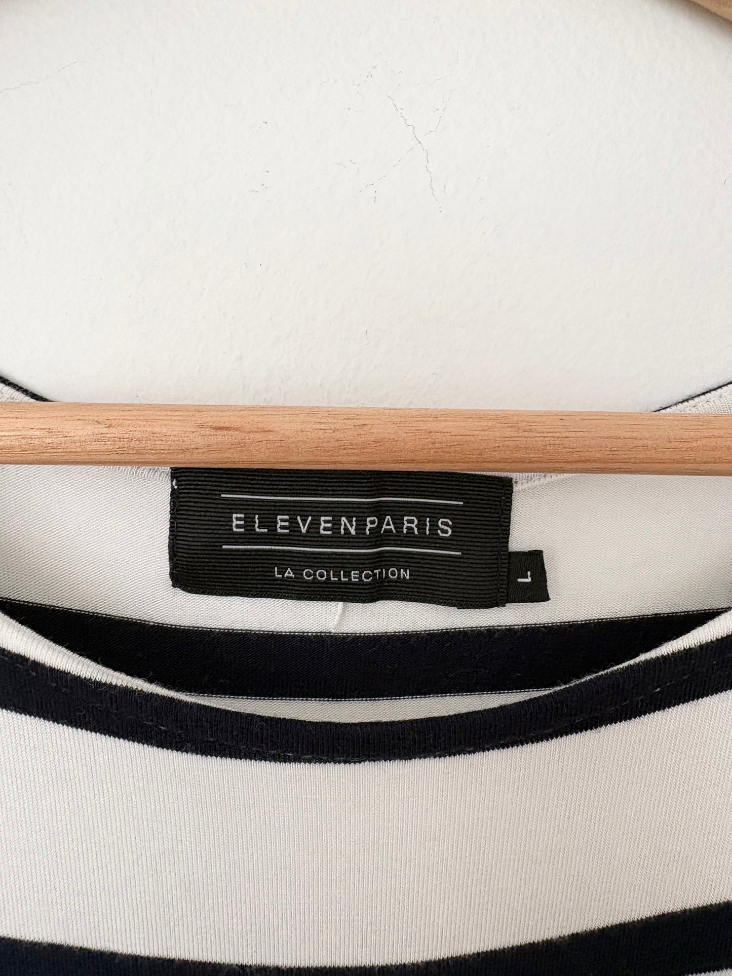 Robe froncée basique à rayures Eleven Paris, taille L