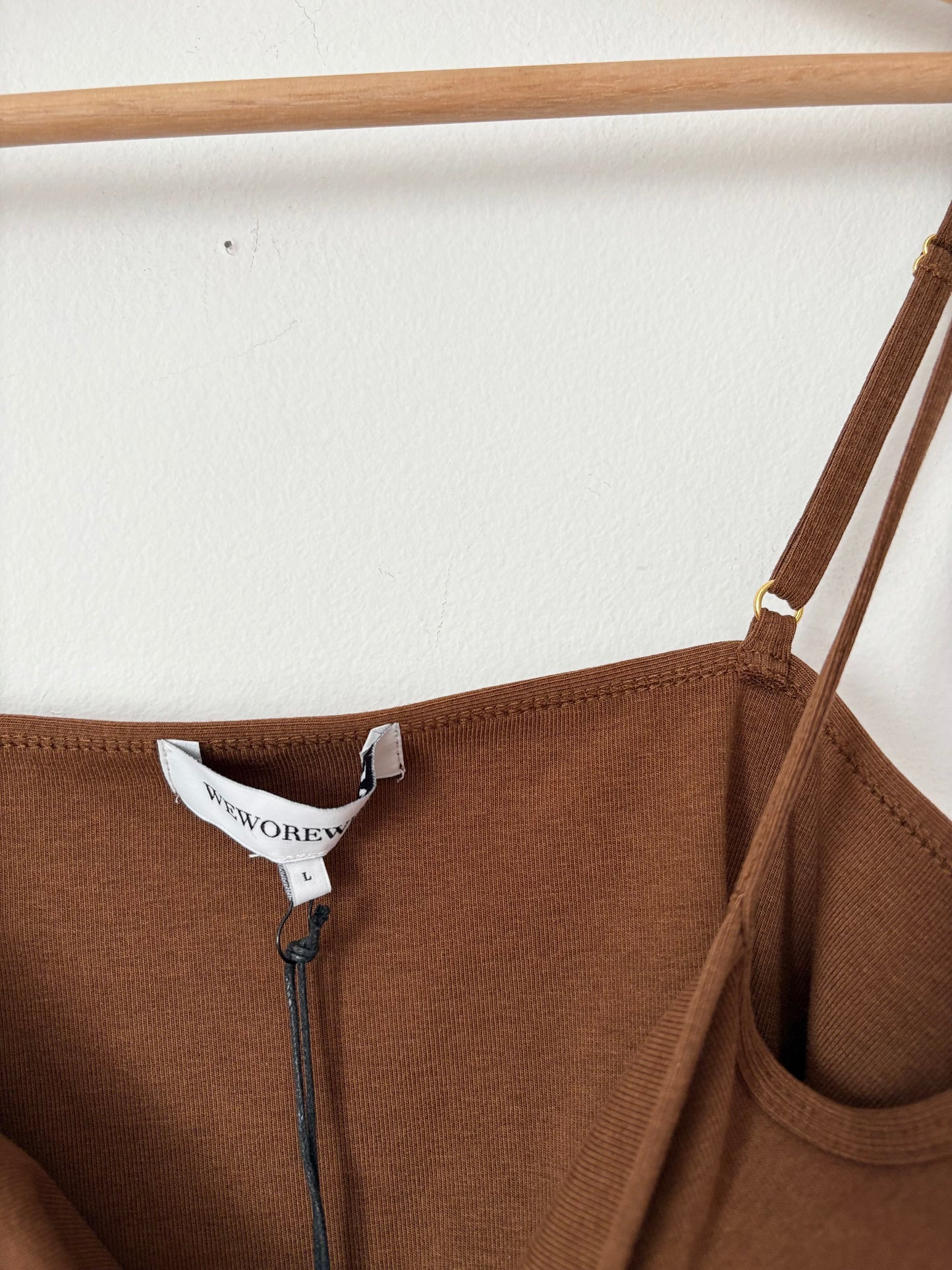 Débardeur à col carré Weworewhat, taille L