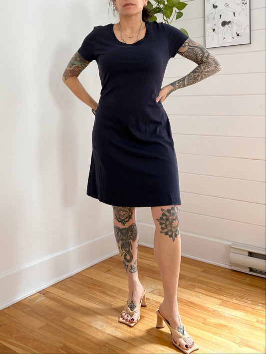 Theory Lilianna classic cut out Tee dress Medium