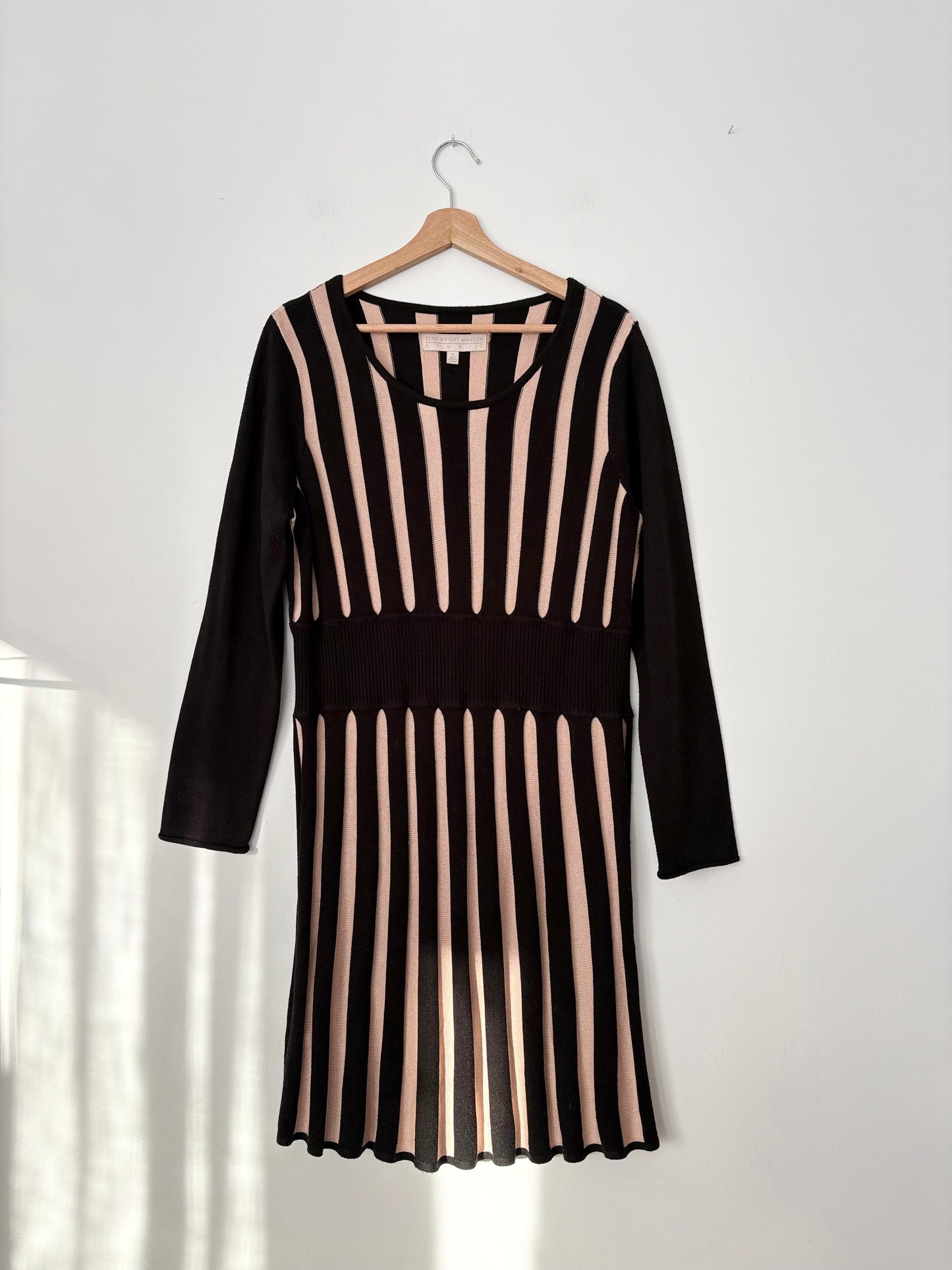 Robe rayée en maille Fenn Wright Manson Studio Y2K, taille XL