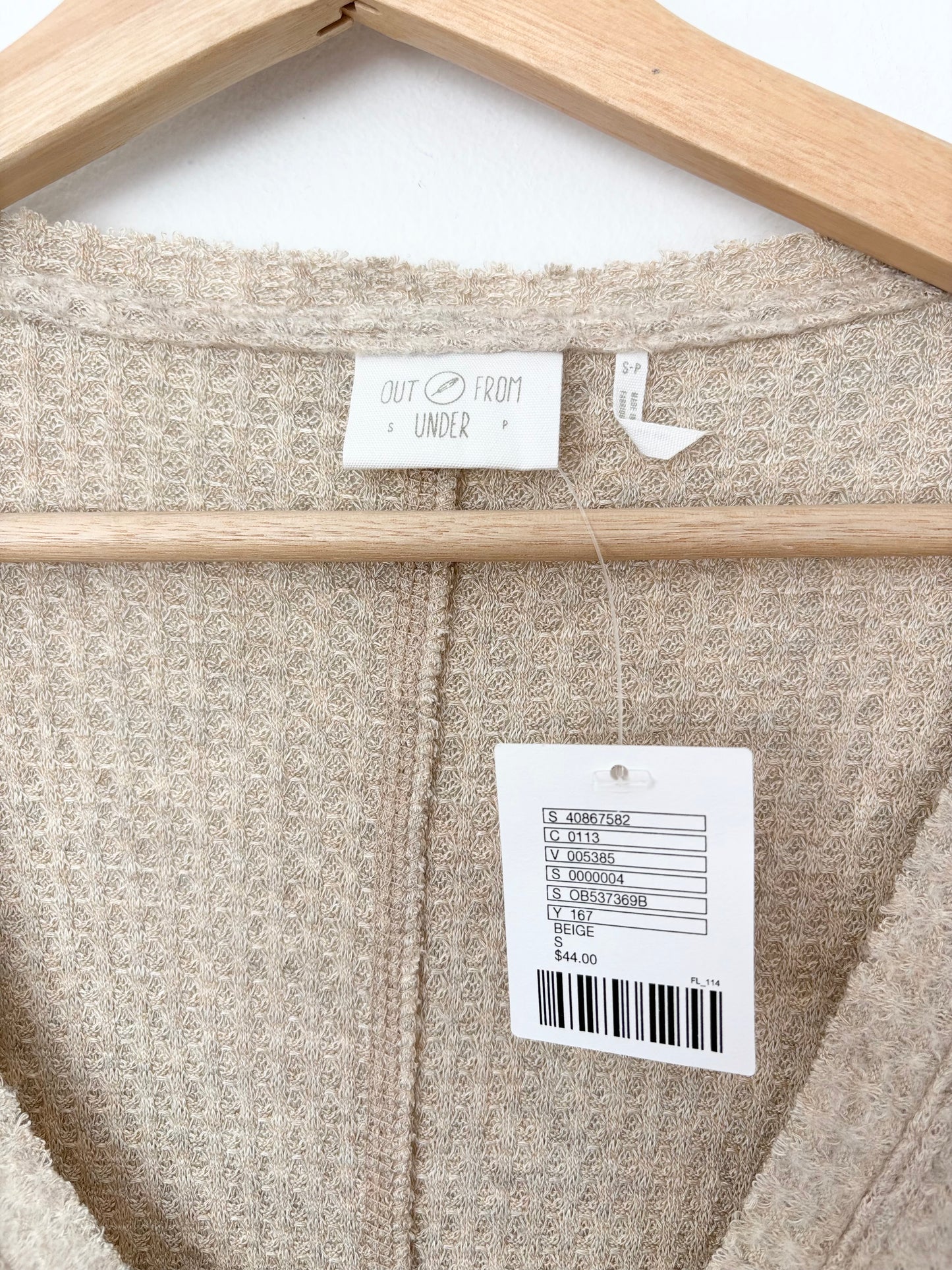 Out from under slouchy soft V neck sweater S/M