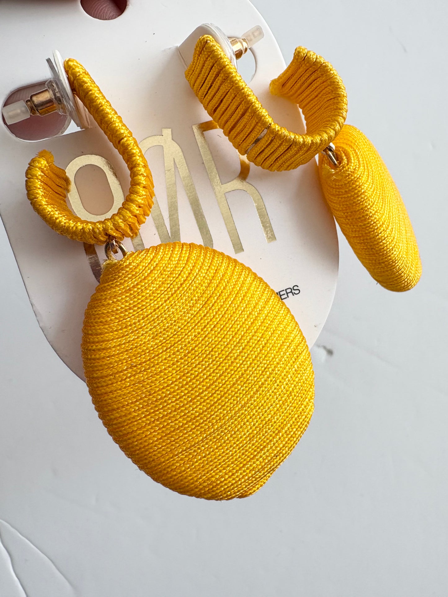 8 other reasons yellow pendant earrings