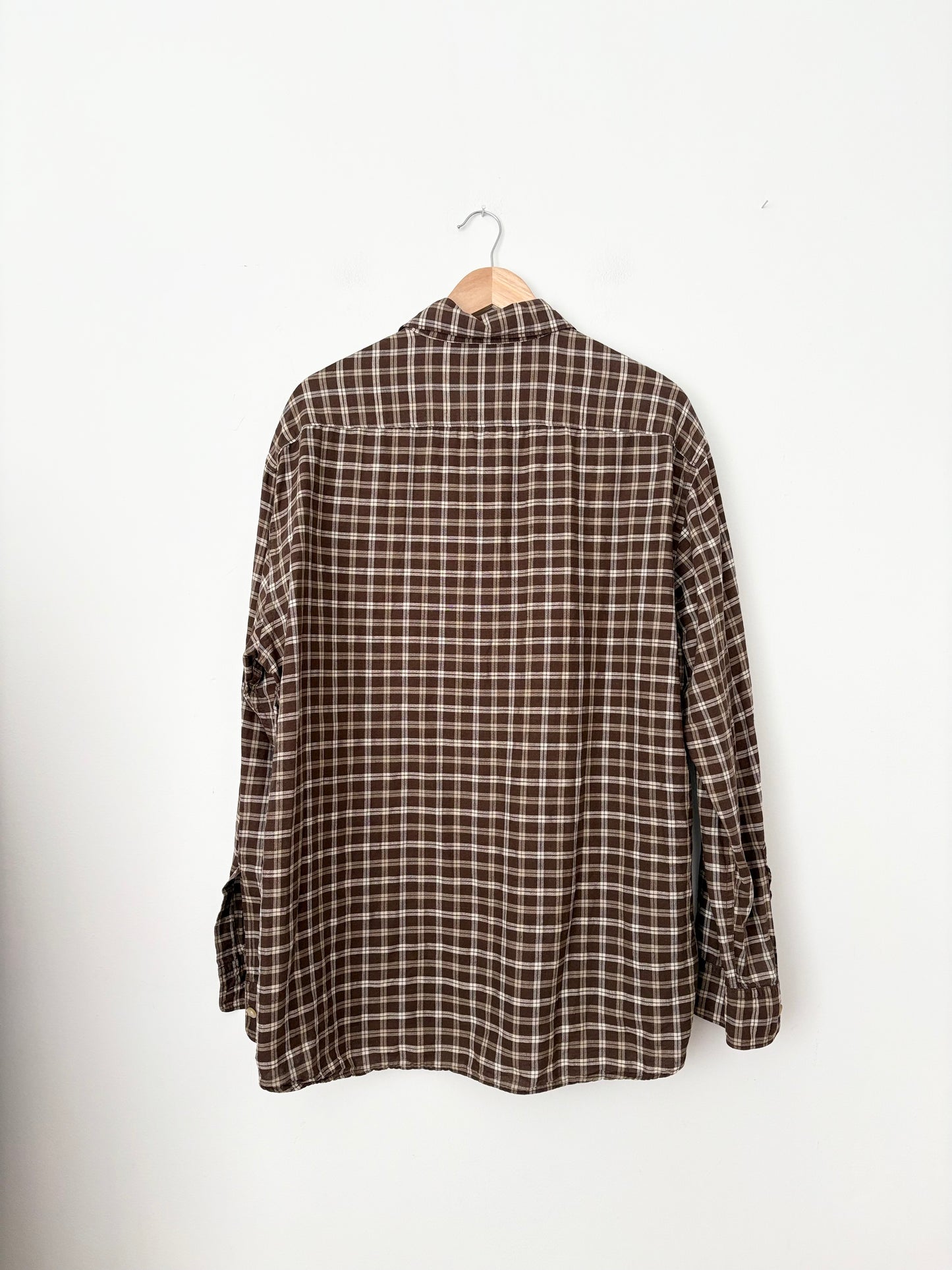 Chemise à carreaux Hugo Boss Y2K, taille L