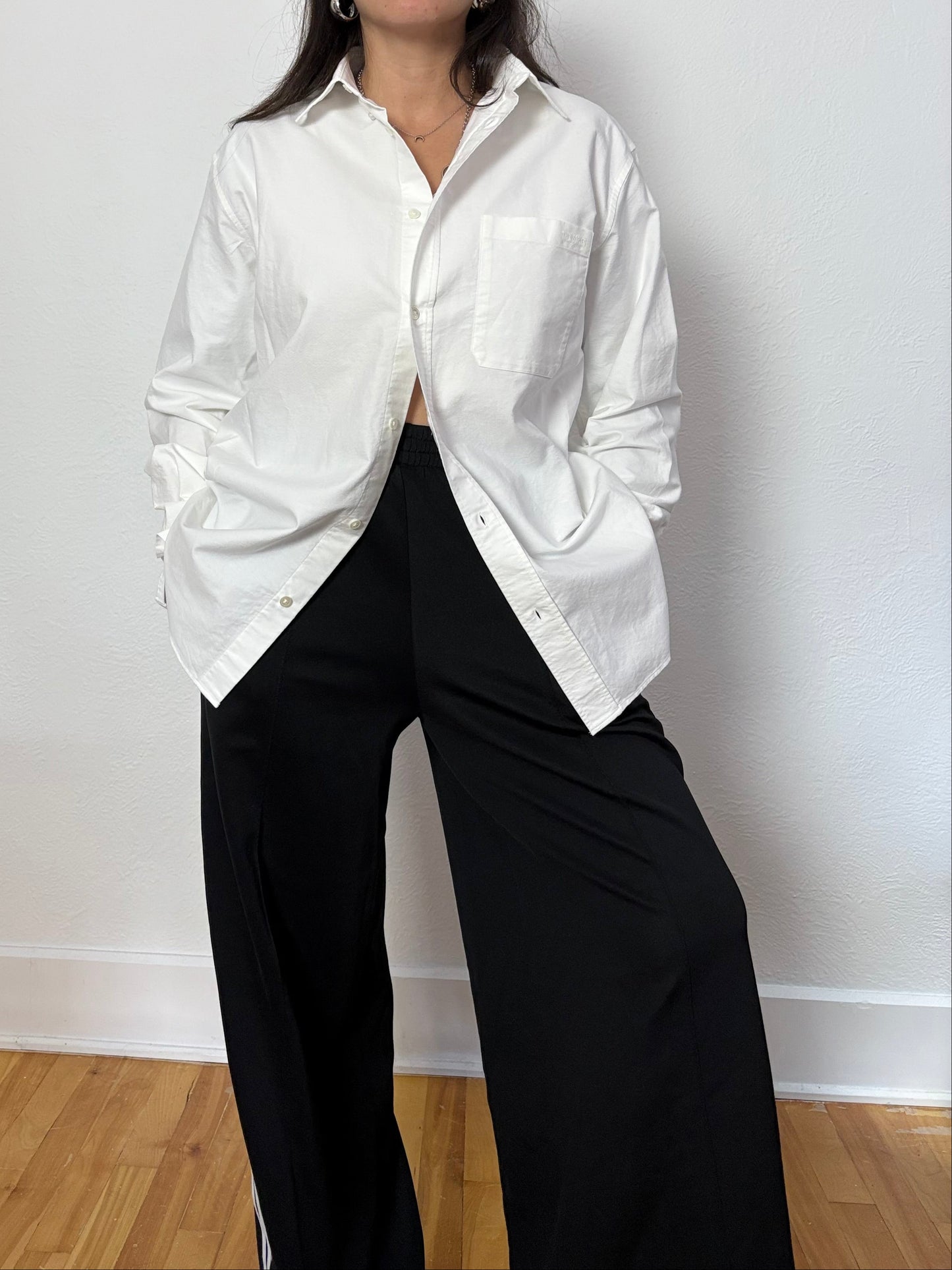 The kooples white button up shirt S/M