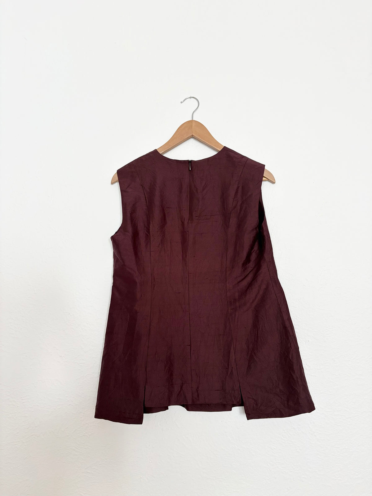 Wood wood silk sleeveless top Medium