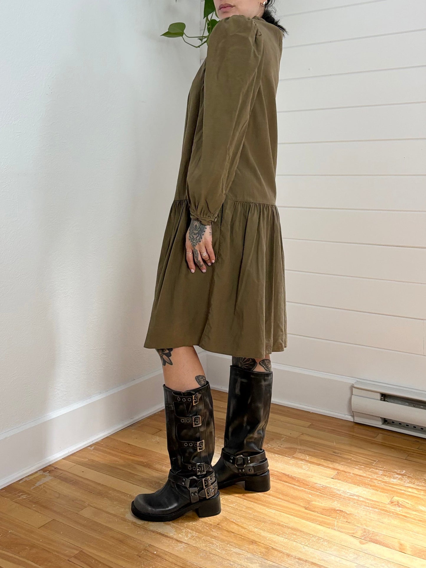 Robe à manches bouffantes Rebecca Taylor taille S/M