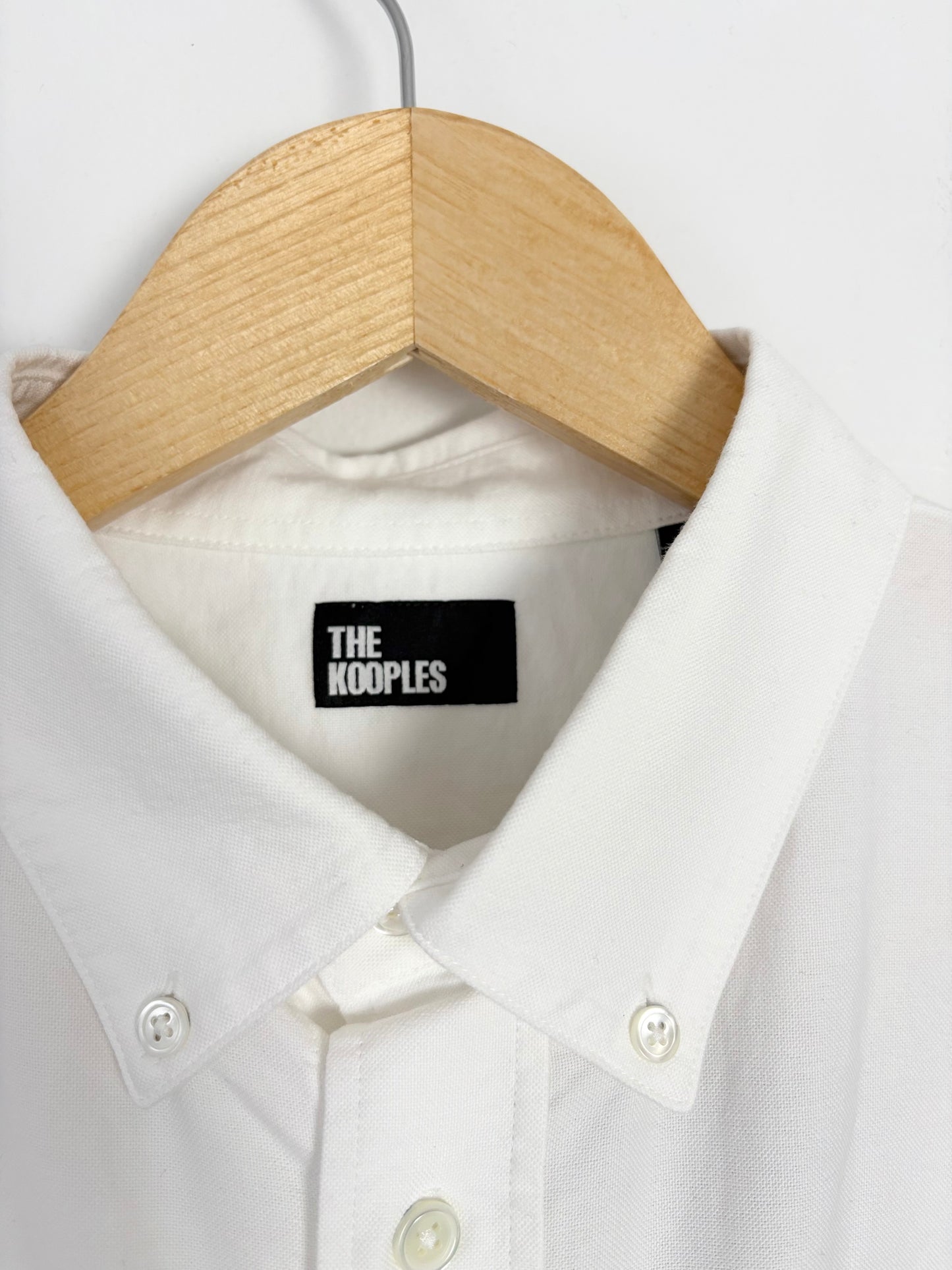 The kooples white button up shirt S/M