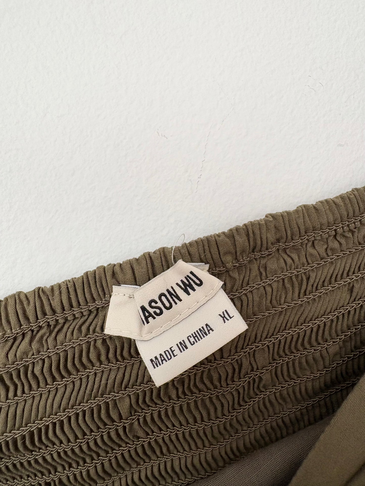 Jason Wu puff sleeve crop top XL