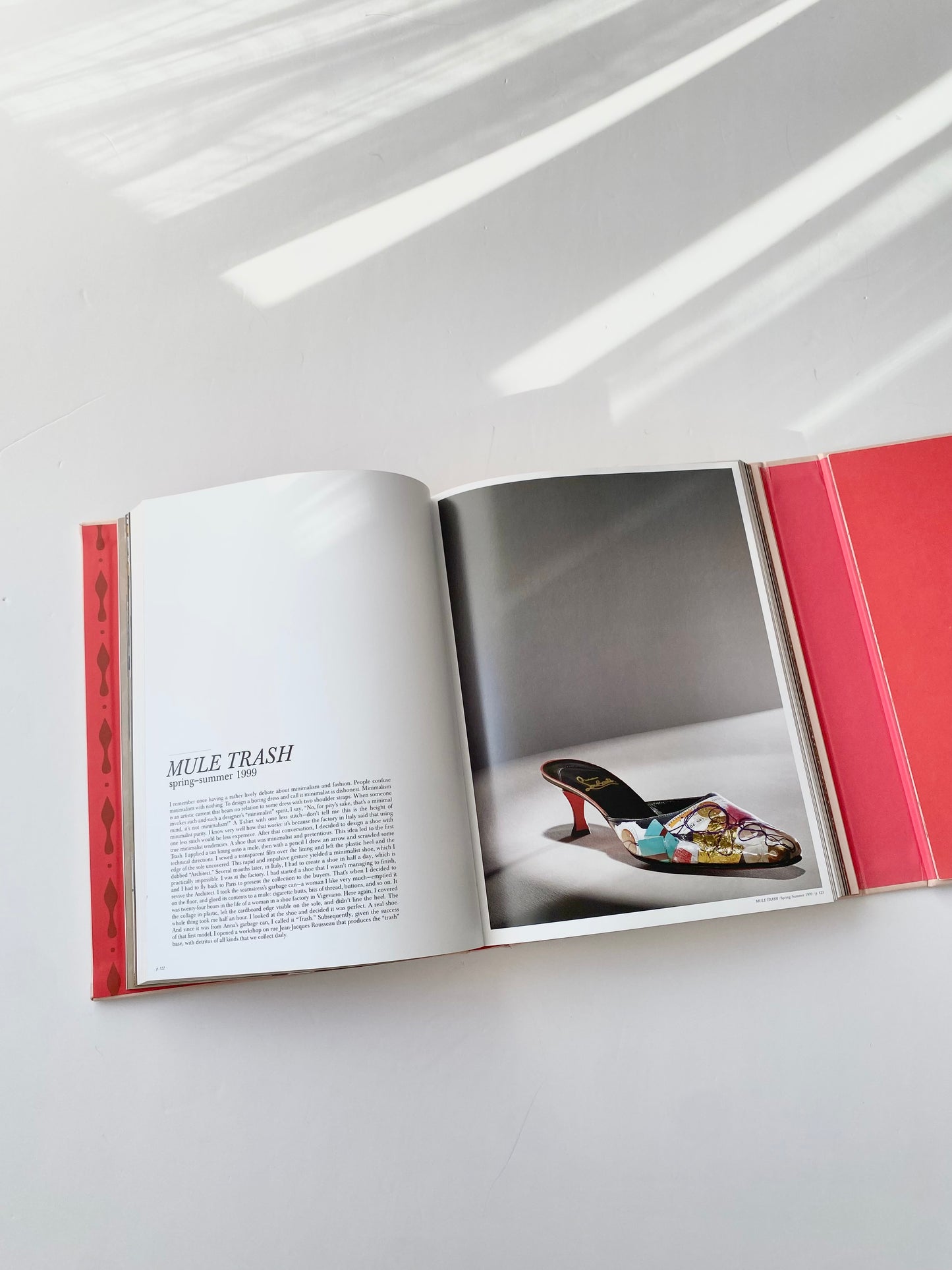 Christian Louboutin Hardcover monograph book