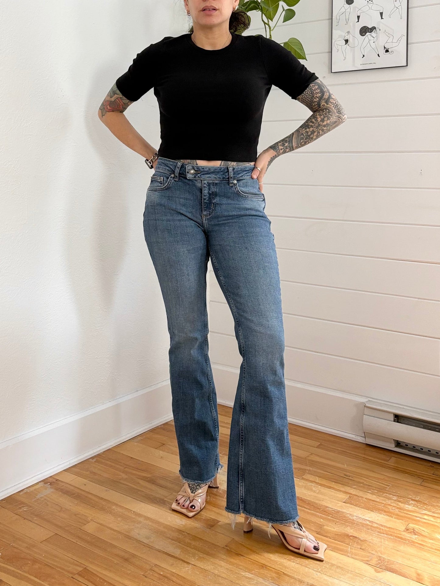 Reformation Gerard cut out back top Medium