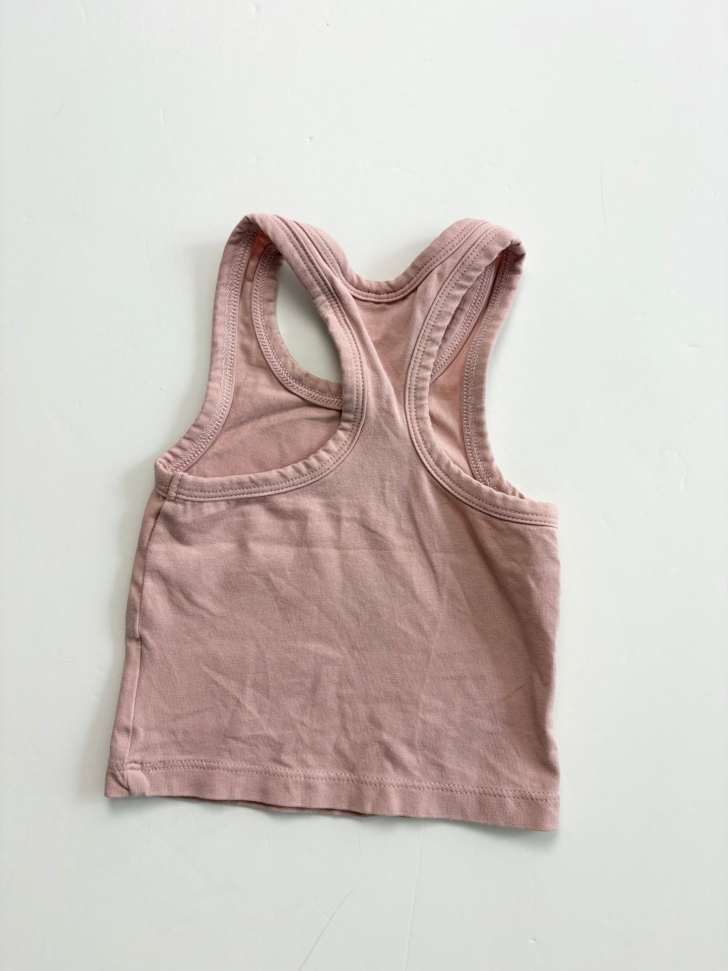 Mini Rodini heart tank top 0-3months