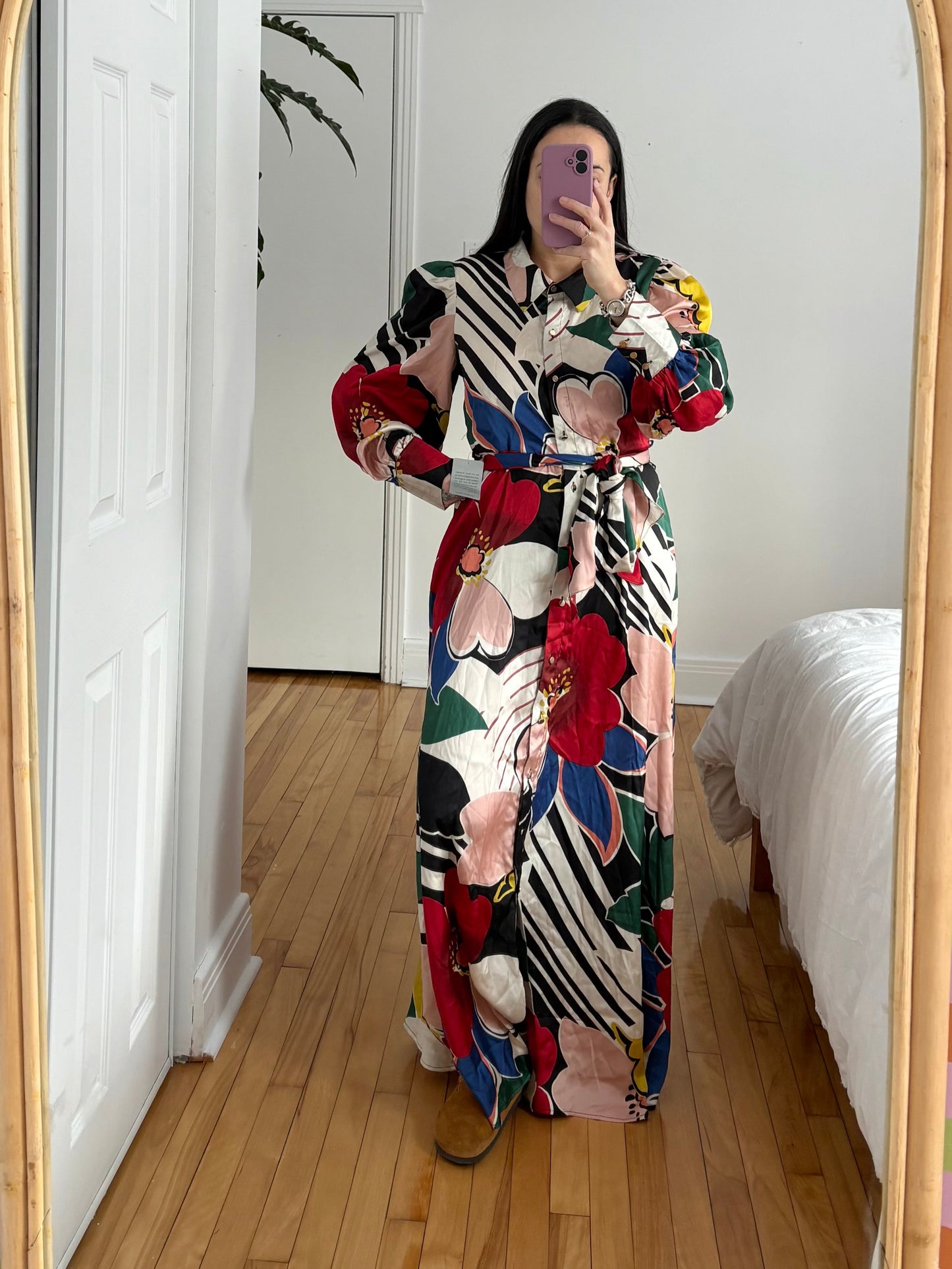Love X Design Maxi shirt dress Large
